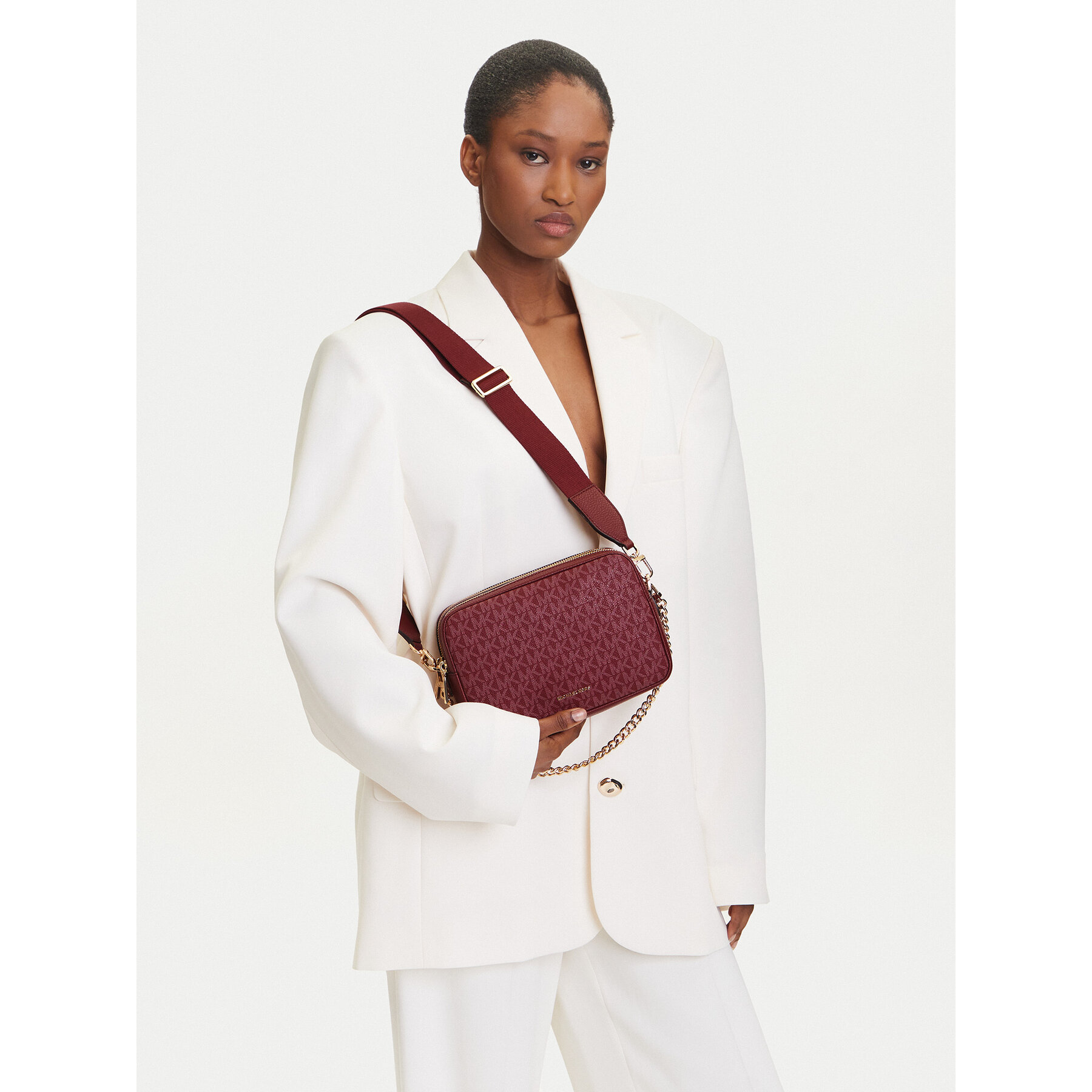 Geantă MICHAEL Michael Kors Bryant 32S5GYTC5V Vișiniu