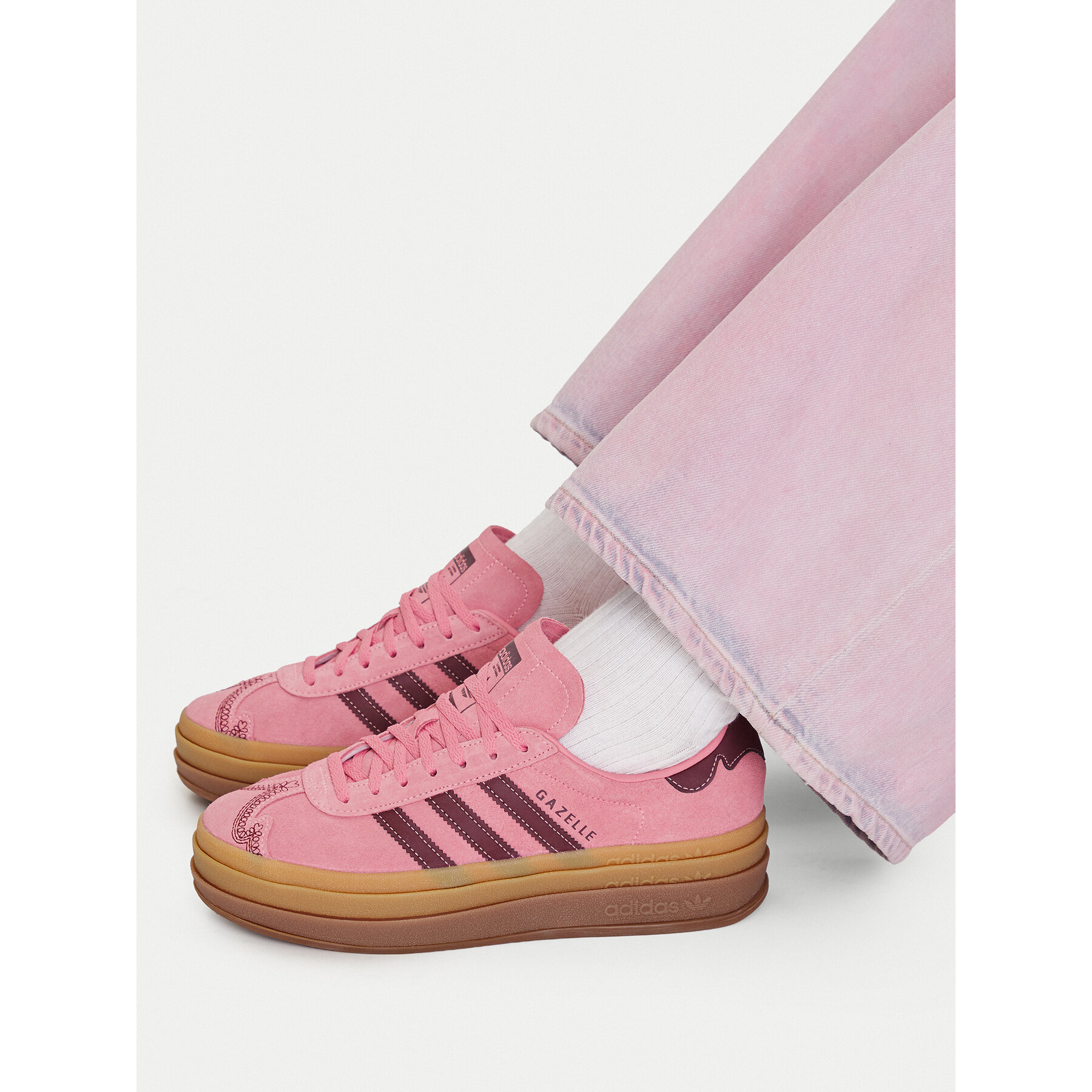 Sneakers adidas Gazelle Bold IH6697 Roz