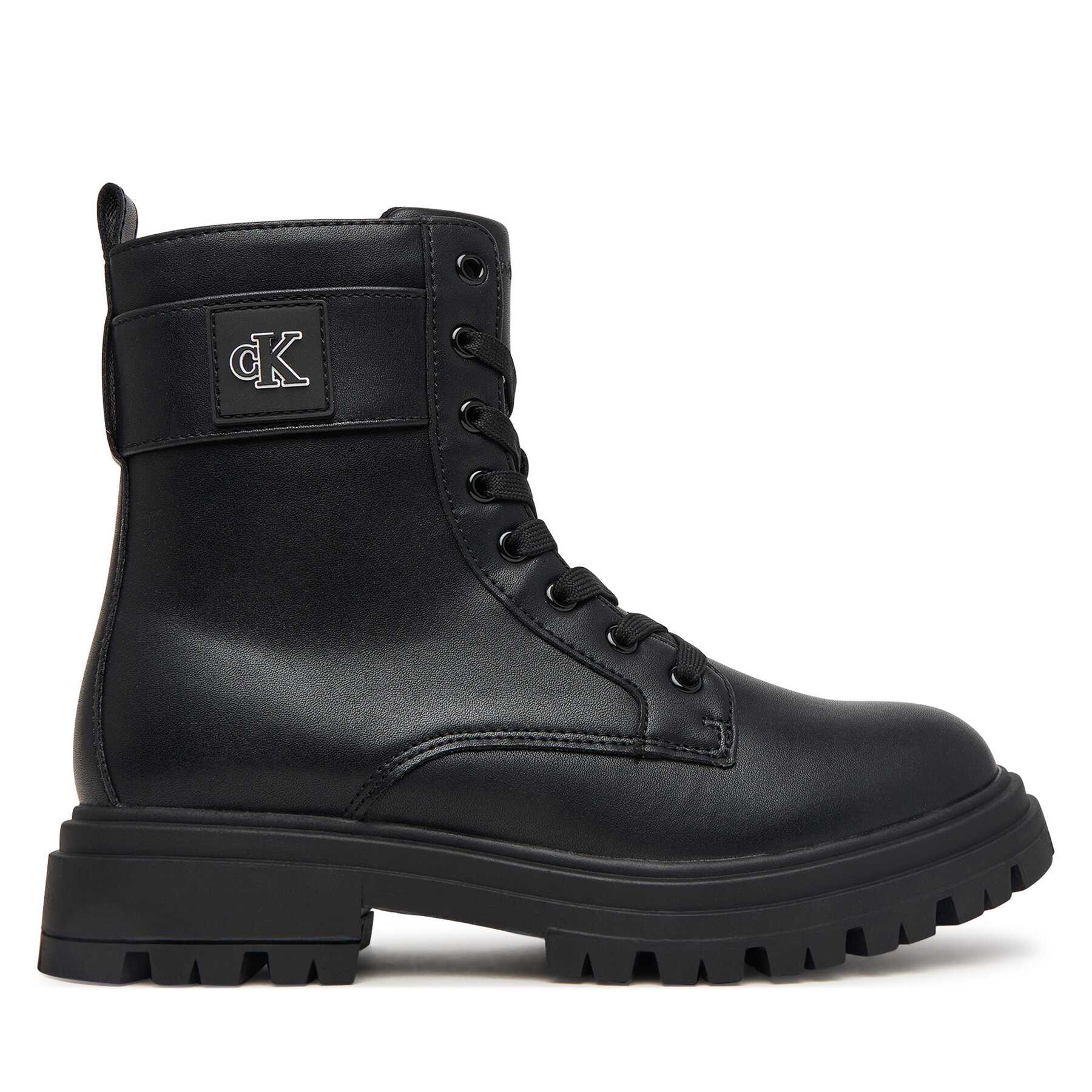Planinarske cipele Calvin Klein Lace-Up Bootie V3A5-83420-1355 Crna