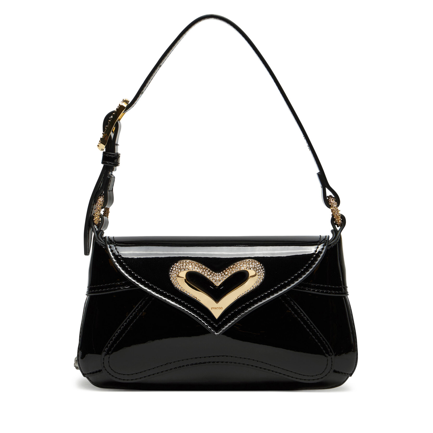 Sac à main PINKO 520 Shoulder Baby Fl AI 24-25 PLTT 103764 A1UP Noir