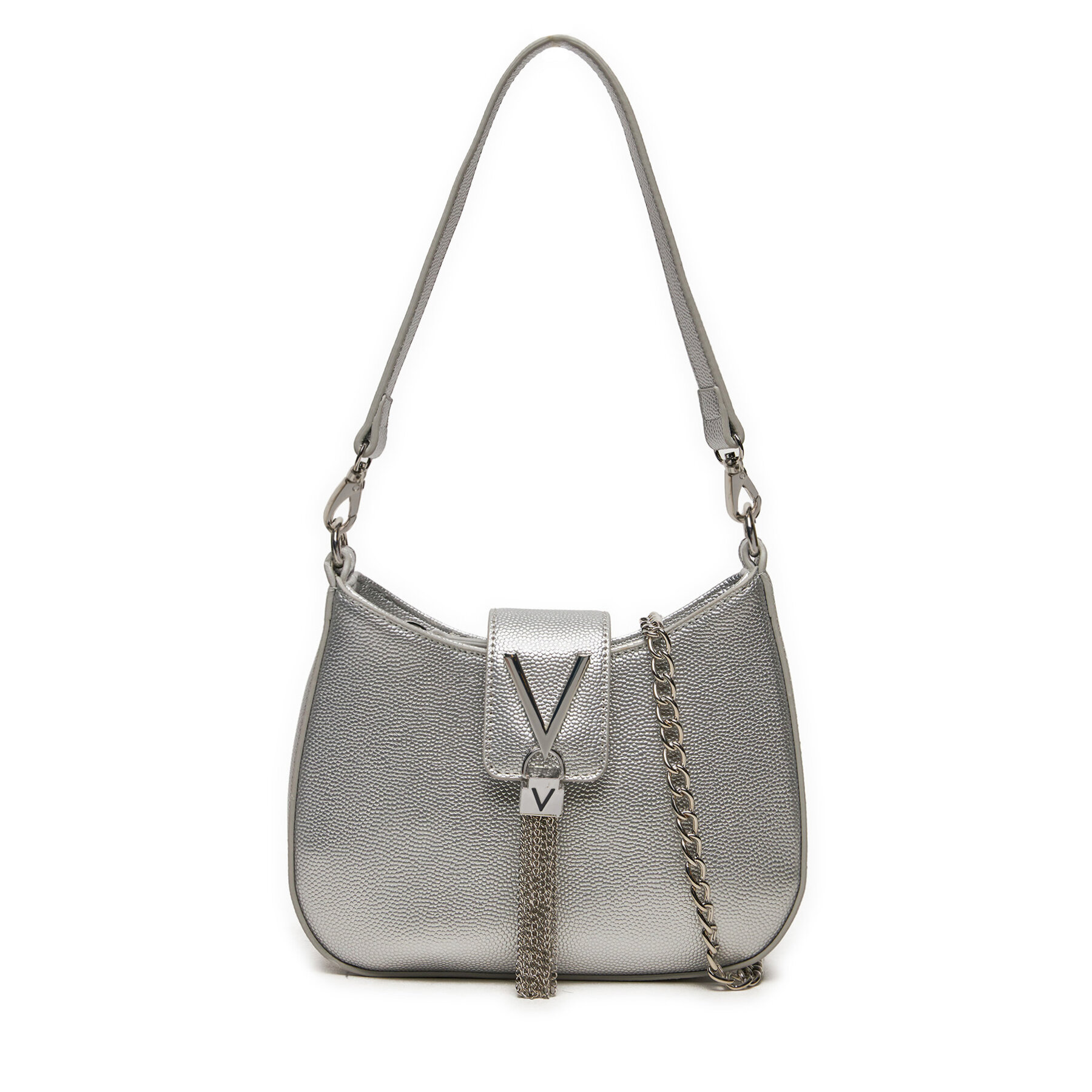 Sac à main Valentino Divina VBS1R417G Argent