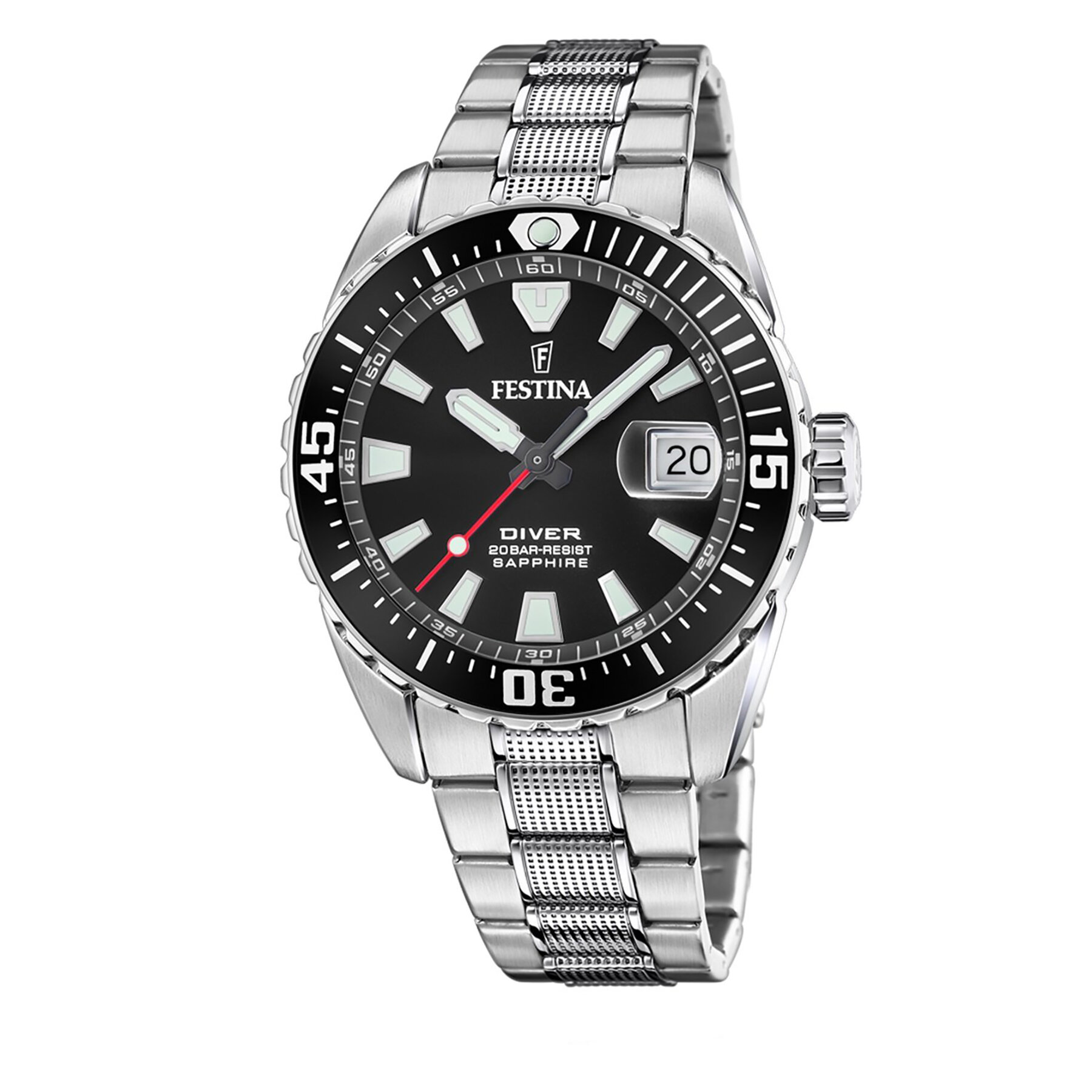

Годинник Festina The Originals 20669/3 Black/Silver, Чорний