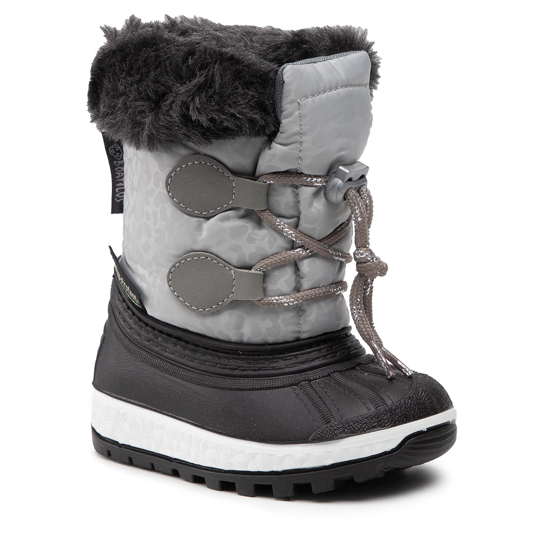 Dziecięce Śniegowce Boatilus, Rozmiar 20-21 Szary K Joggy Sport Lace NJ02 VAR.15ZV