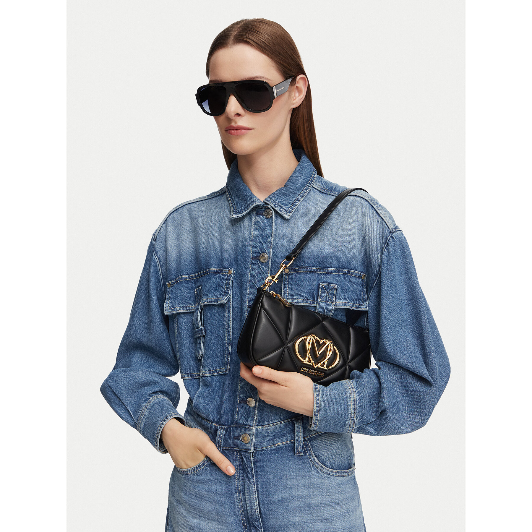 Torbica LOVE MOSCHINO JC4111PP1PLC0000 Crna