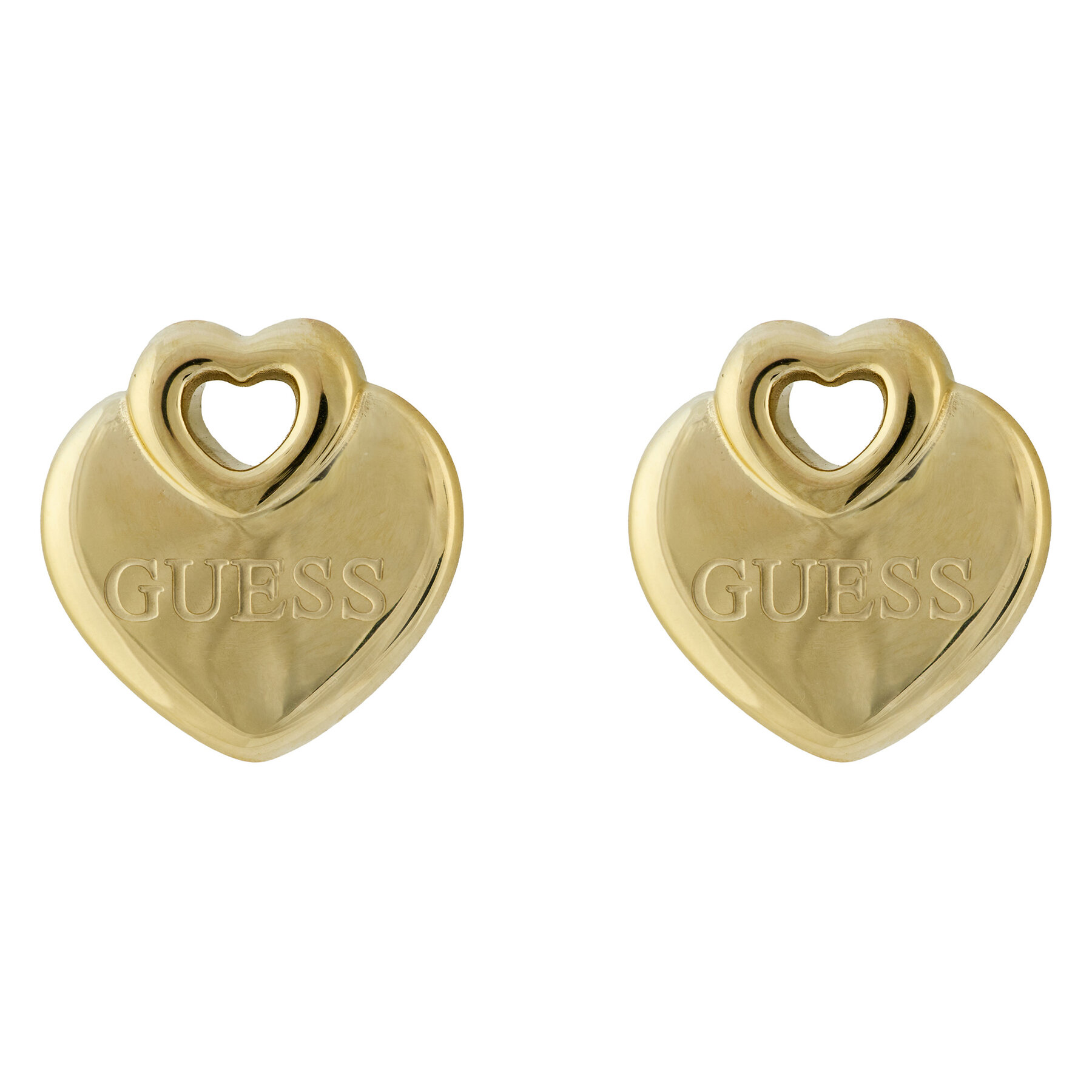 Обици Guess JUBE05 218JW Златист