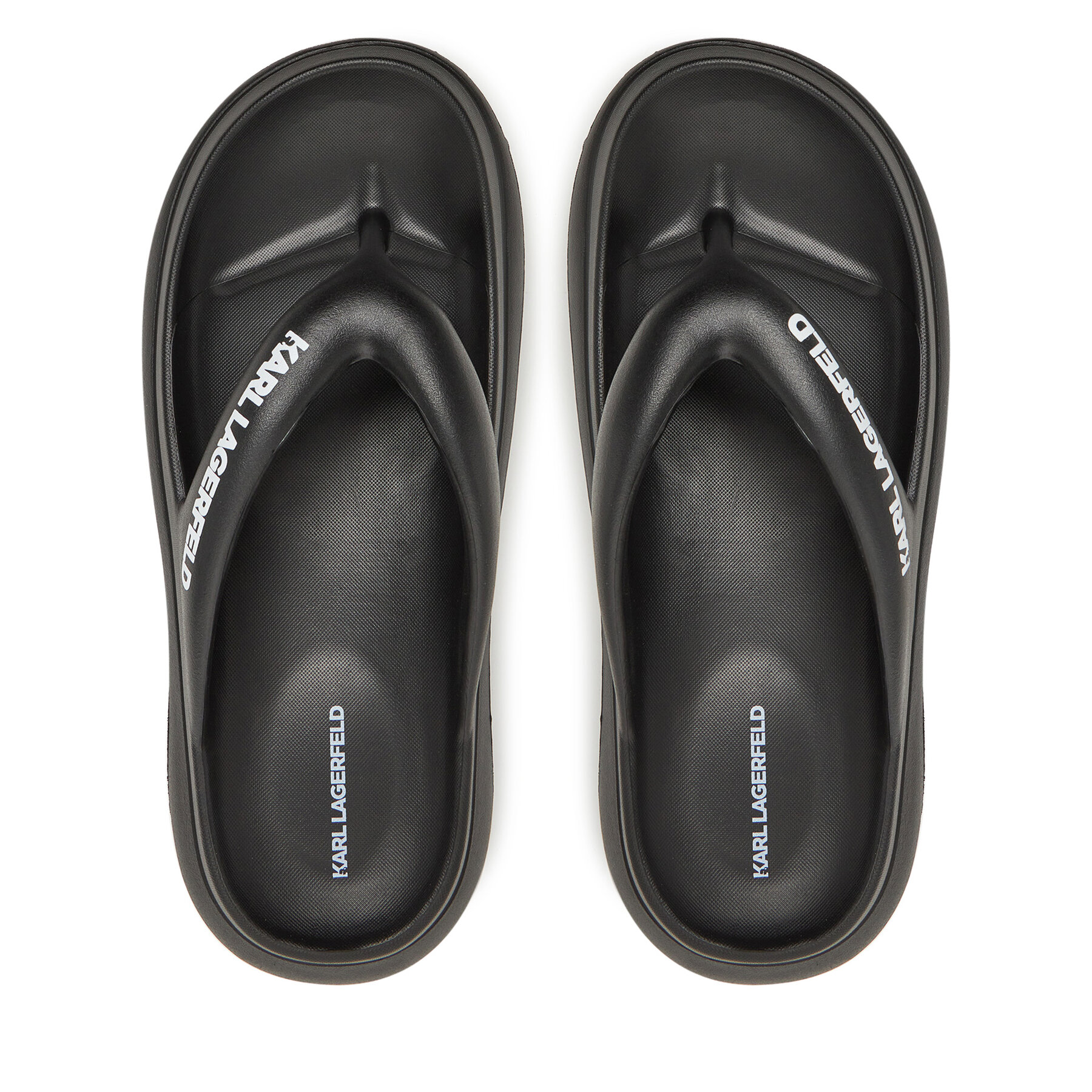 Žabky KARL LAGERFELD Skoona II KL85025 Čierna