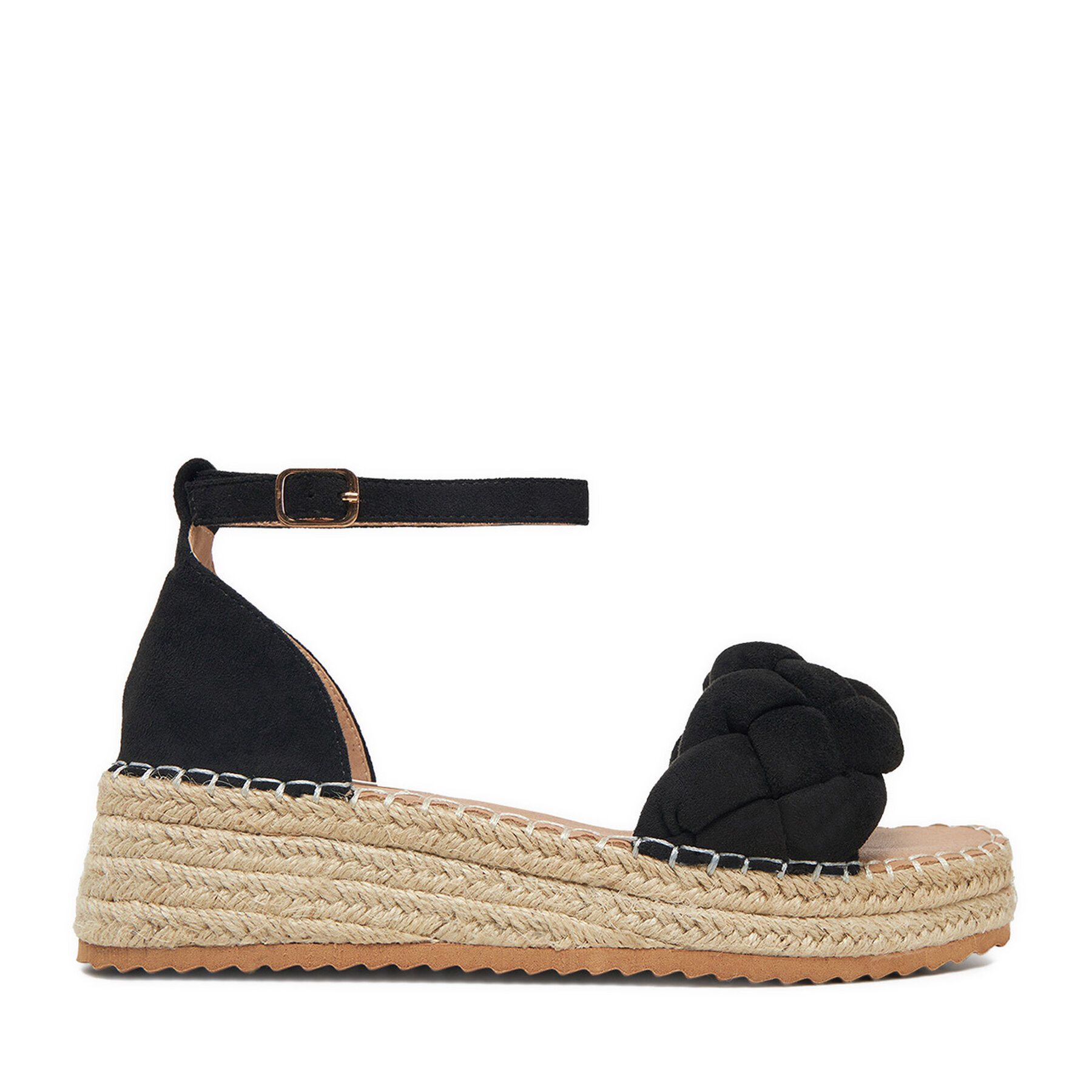 Espadrilky DeeZee LE601-59 Čierna
