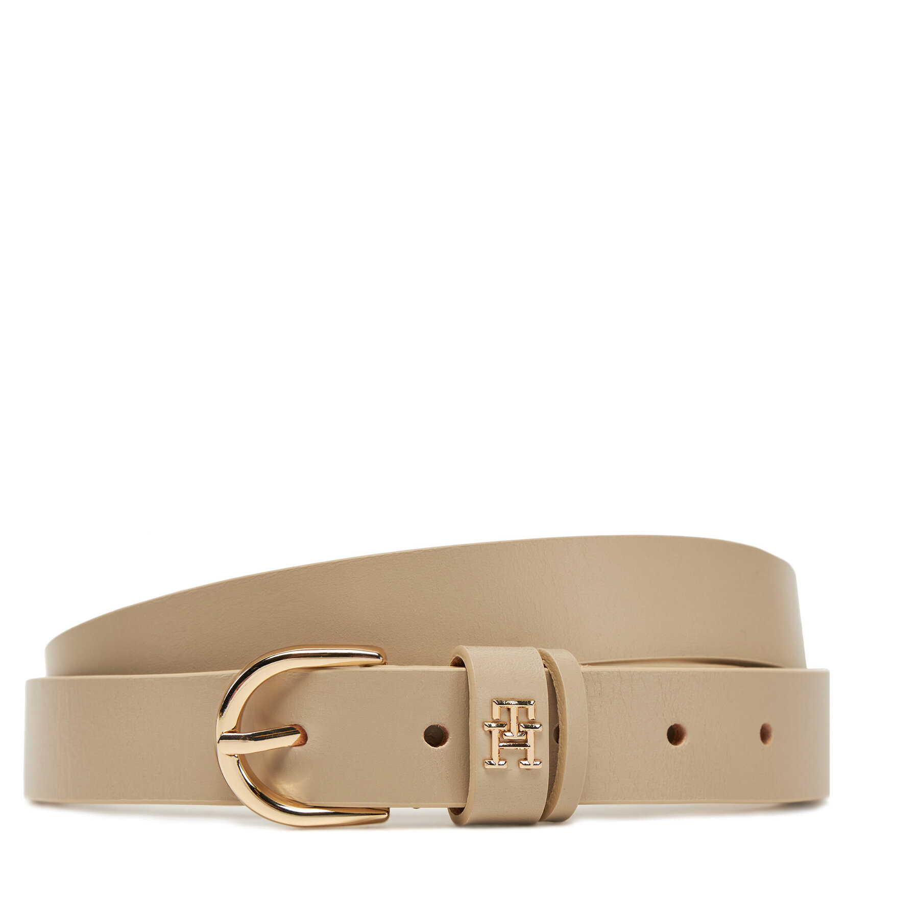 Cintura da donna Tommy Hilfiger Essential Effortless 2.5 AW0AW16836 Beige