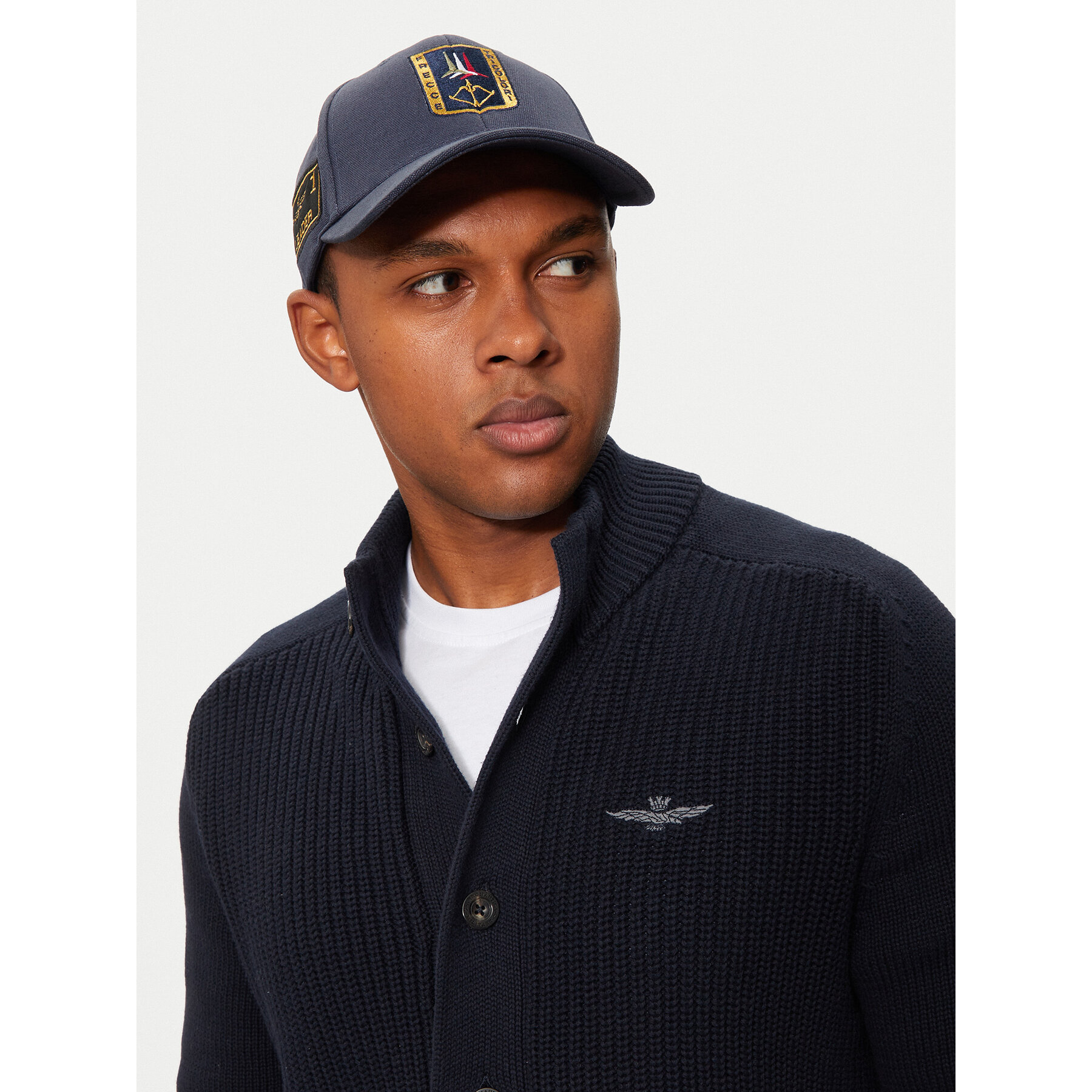 Aeronautica Militare Καπέλο Jockey Aeronautica Militare 242HA1150CT3043 Σκούρο μπλε