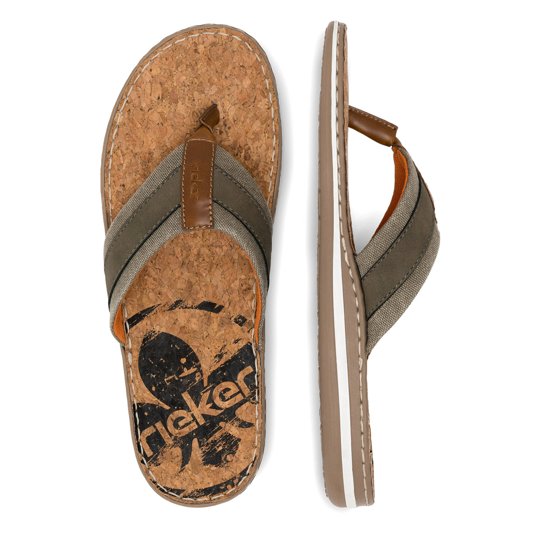 Flip flop Rieker 21095-54 Verde