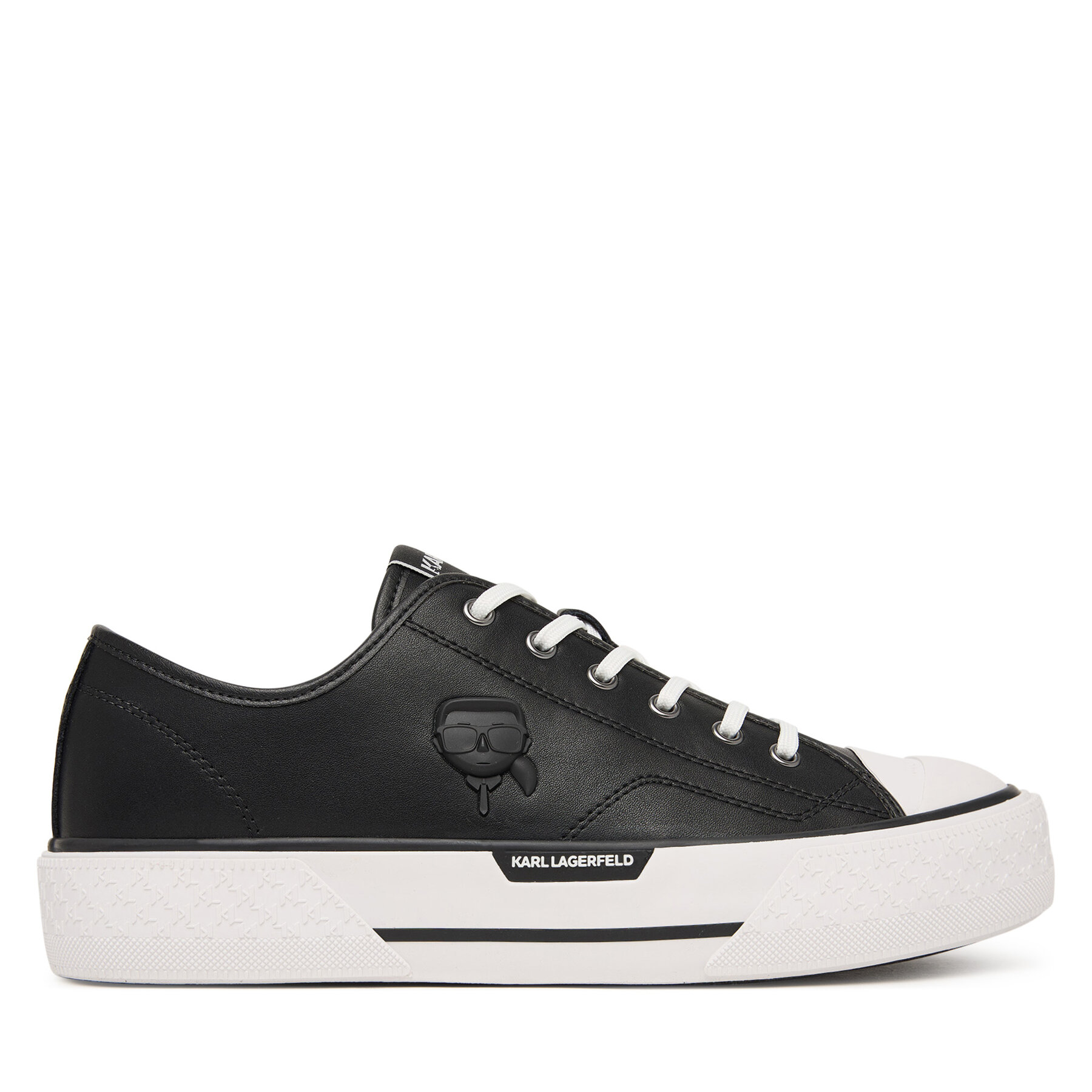 Modne superge KARL LAGERFELD Kampus Max III KL50470N Črna