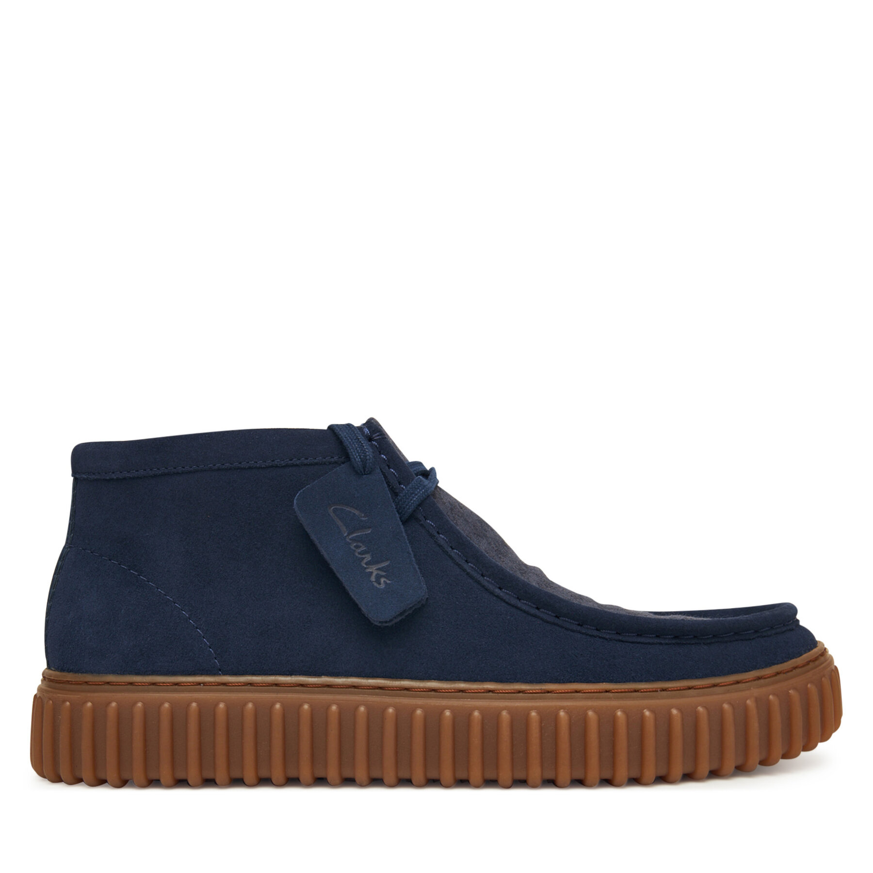 Polacchine Clarks Torhill Hi 26183427 Blu scuro