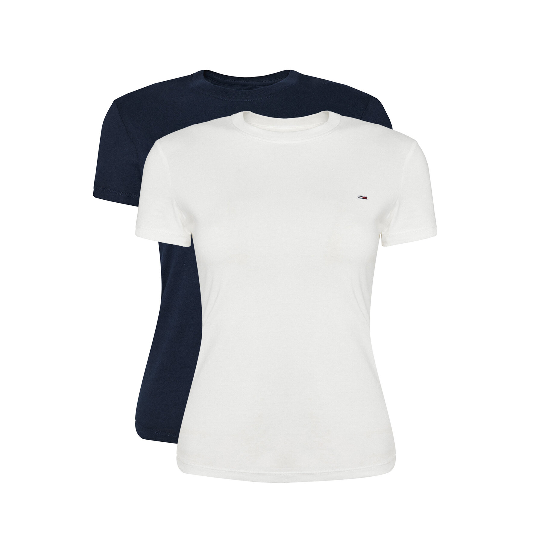 Tommy Jeans Σετ t-shirts DW0DW21366 Έγχρωμο Slim Fit