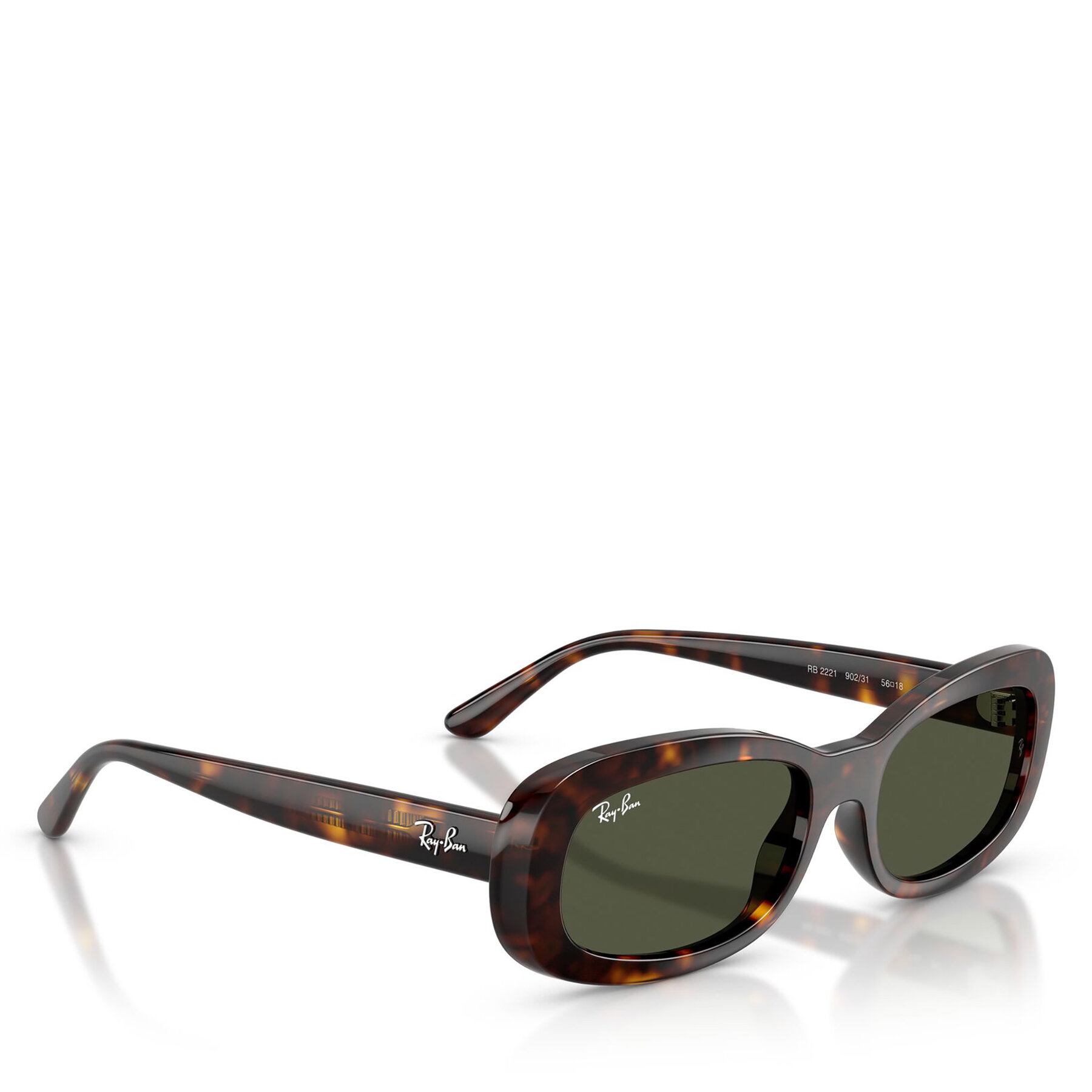 Occhiali da sole Ray-Ban 0RB2221 Marrone