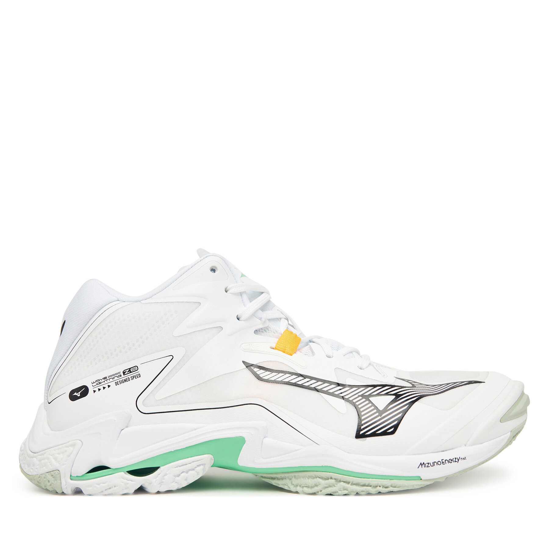 Halové topánky Mizuno Wave Lightning Z8 Mid V1GA2405 Biela
