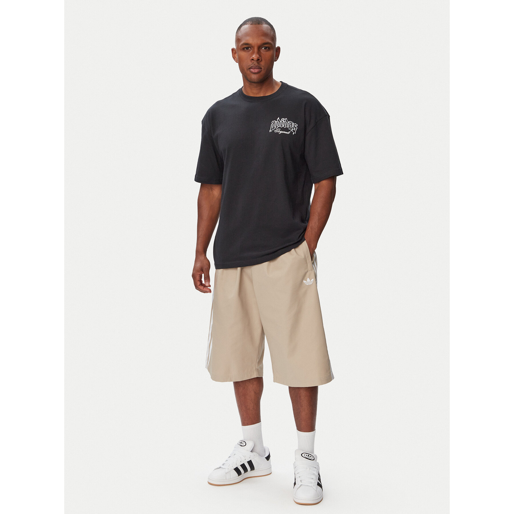 adidas T-Shirt Sst Arch IA4498 Μαύρο Loose Fit