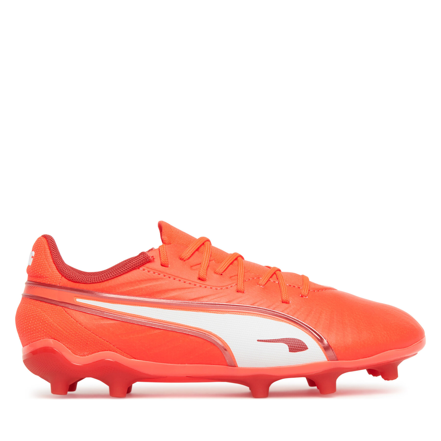 Futbalové topánky Puma King Match Fg/Ag Jr 108320 01 Oranžová