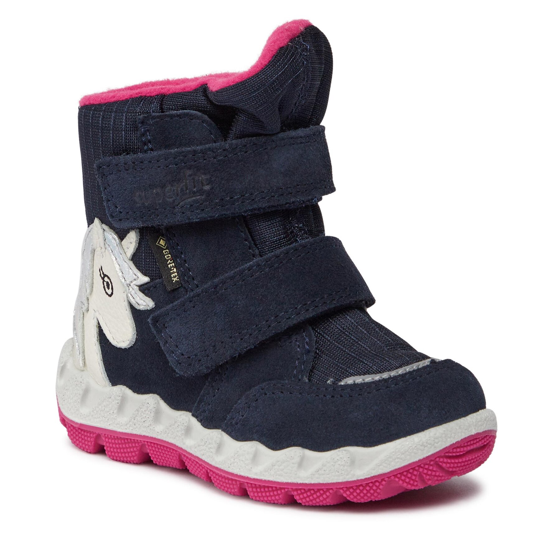 Škornji za sneg Superfit GORE-TEX 1-006010-8020 M Blue/Pink