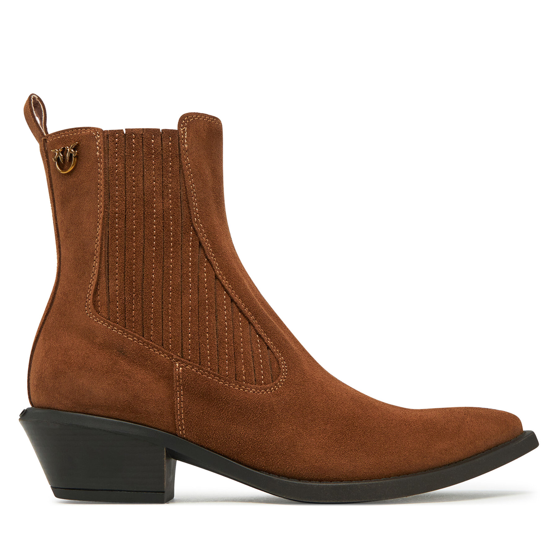 Каубойски обувки PINKO Tex 14 SD0345P002 Кафяв