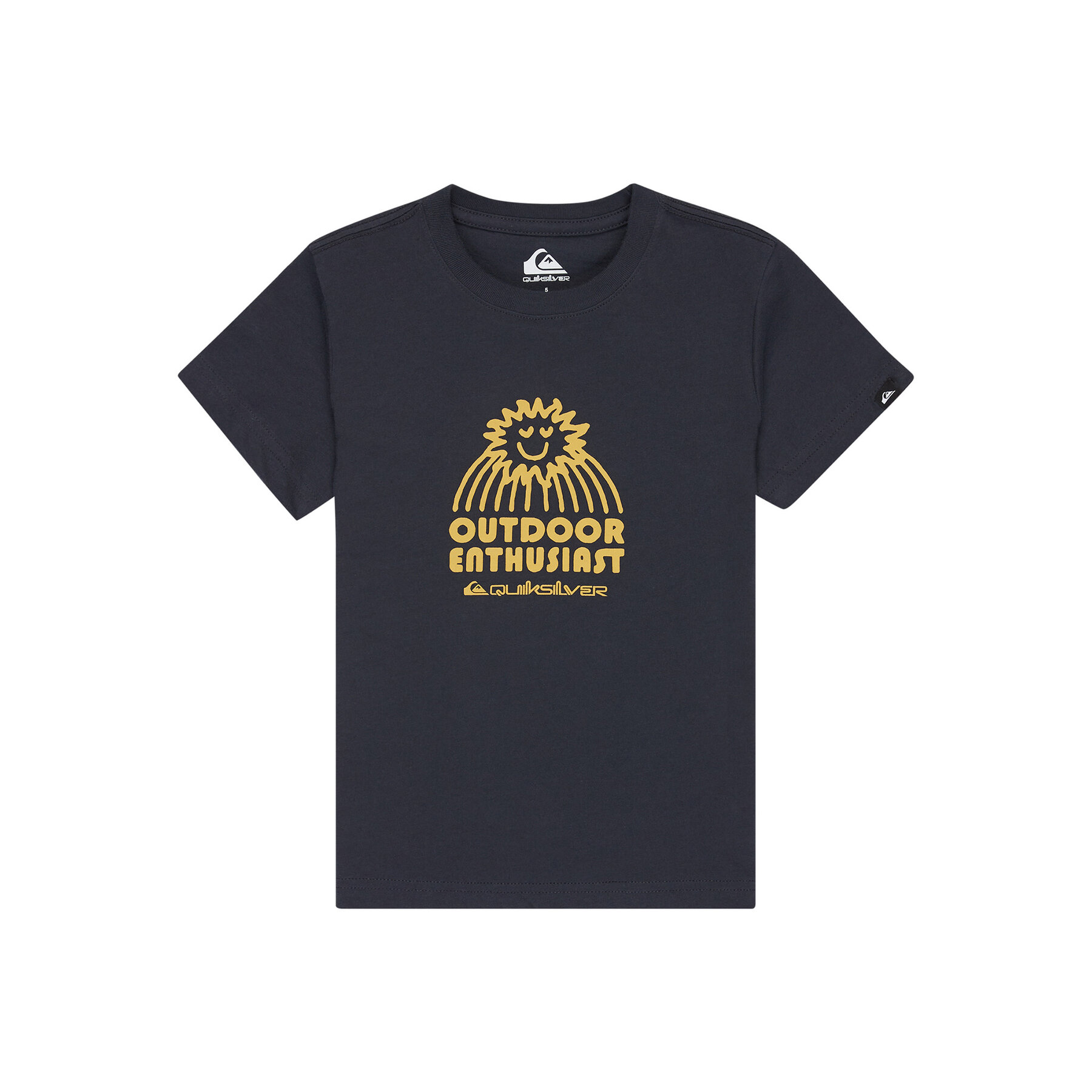 Quiksilver T-Shirt Ev Spot On EQKZT03571 Σκούρο μπλε Regular Fit