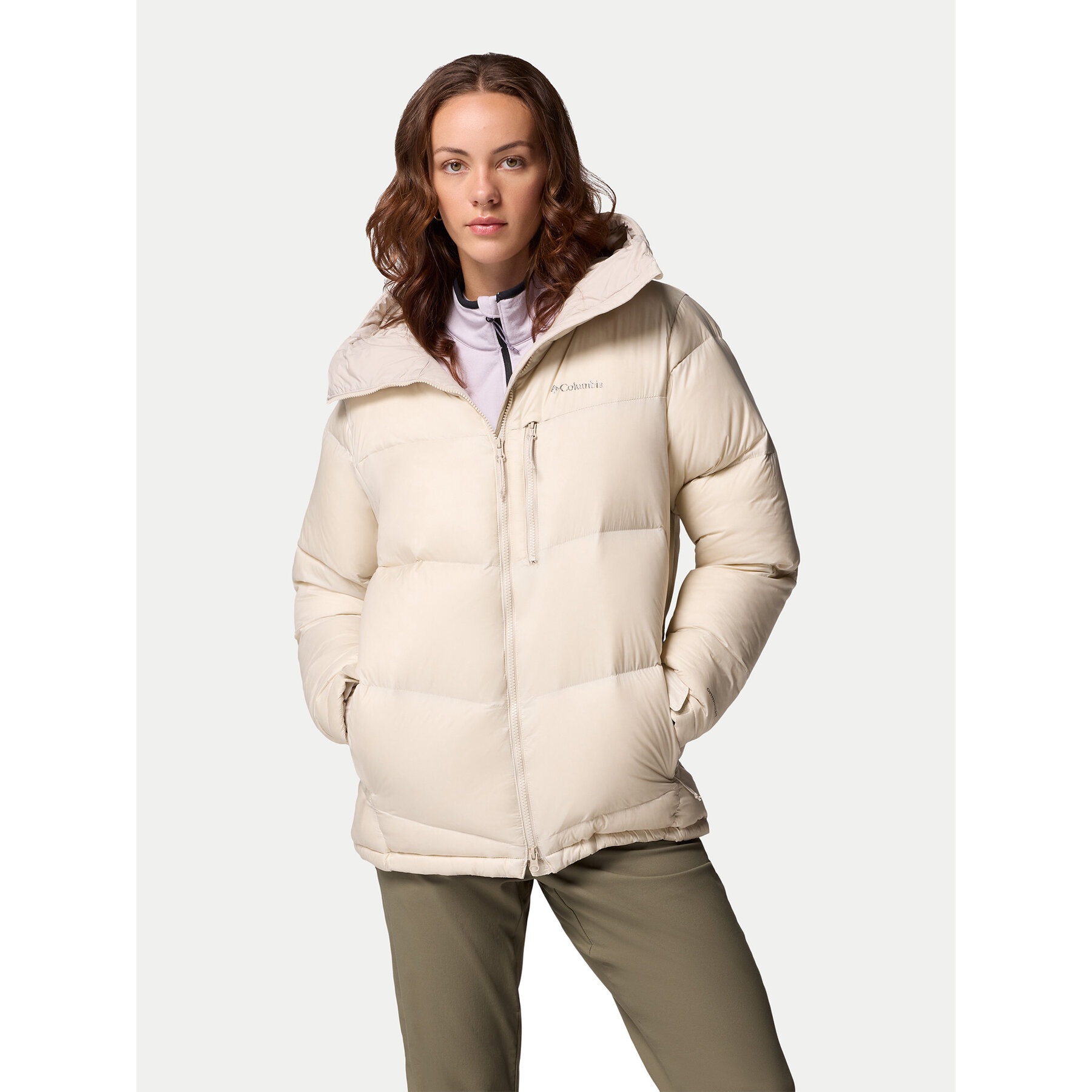 Columbia Daunenjacke Cloudview™ 2133531 Beige Regular Fit