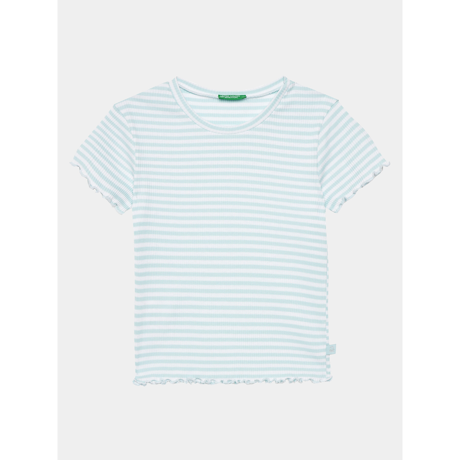United Colors Of Benetton United Colors Of Benetton T-Shirt 3W5BC10H7 Μπλε Regular Fit