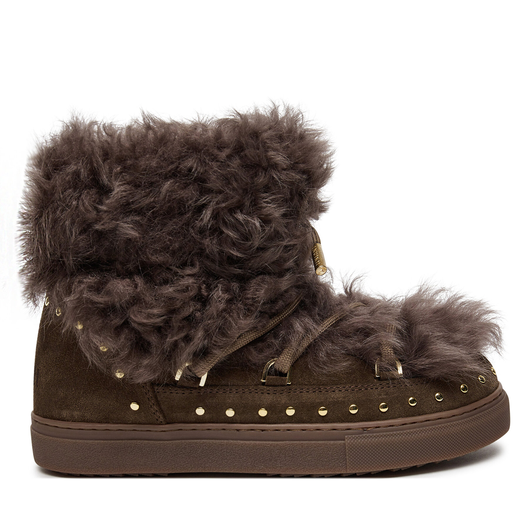 Stivali da neve Inuikii Long Curly 75202-051 Grigio