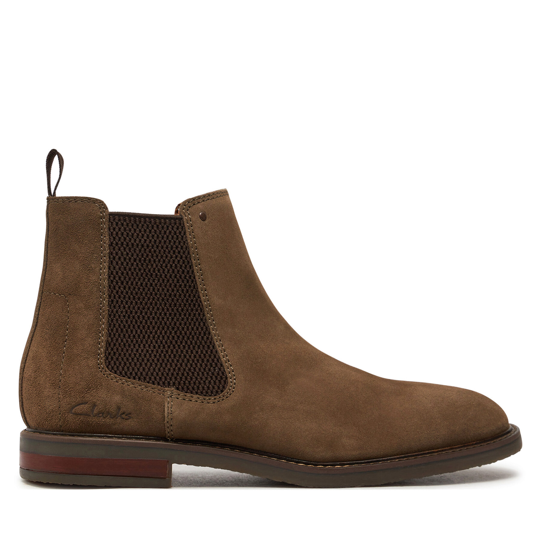 Botines Chelsea Clarks Jaxen Easy 26179437 Marrón