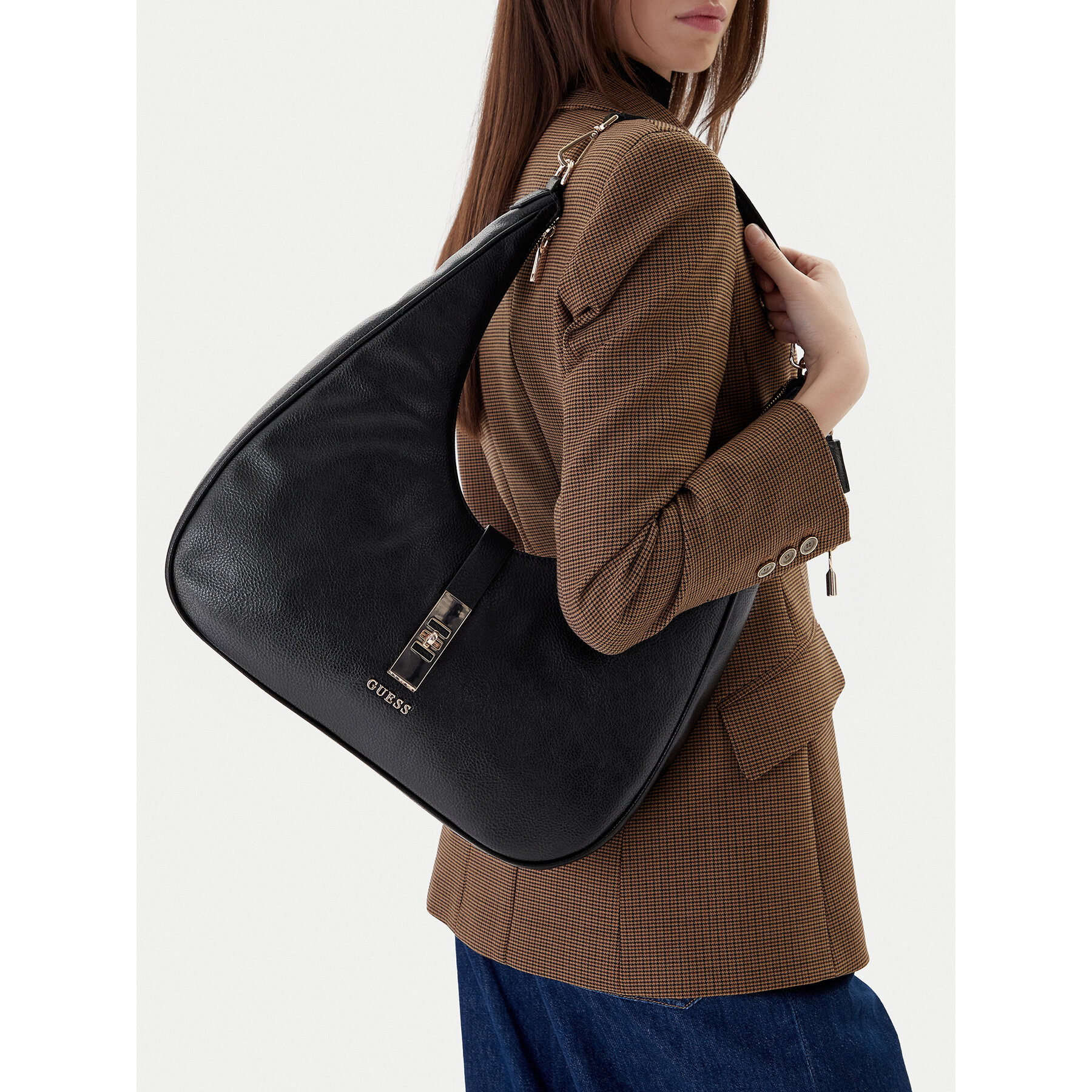 Geantă Guess Brooke HWBG98 97020 Negru