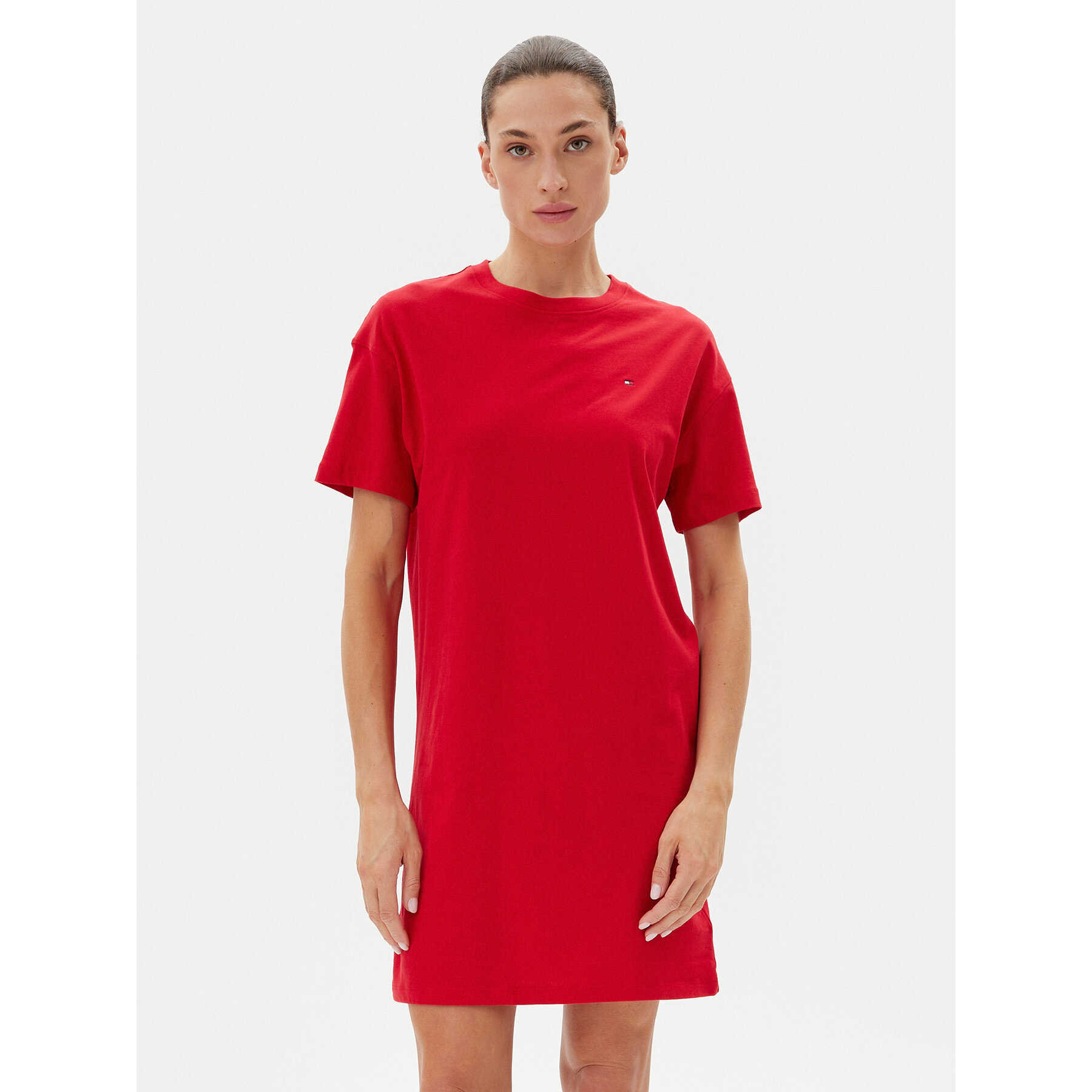 Tommy Hilfiger Νυχτικό UW0UW05767 Κόκκινο Regular Fit