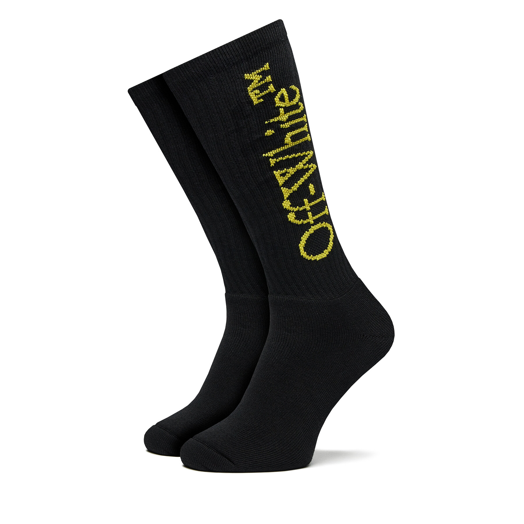 Hosszú férfi zokni Off-White OMRA075S23KNI0011018 Fekete