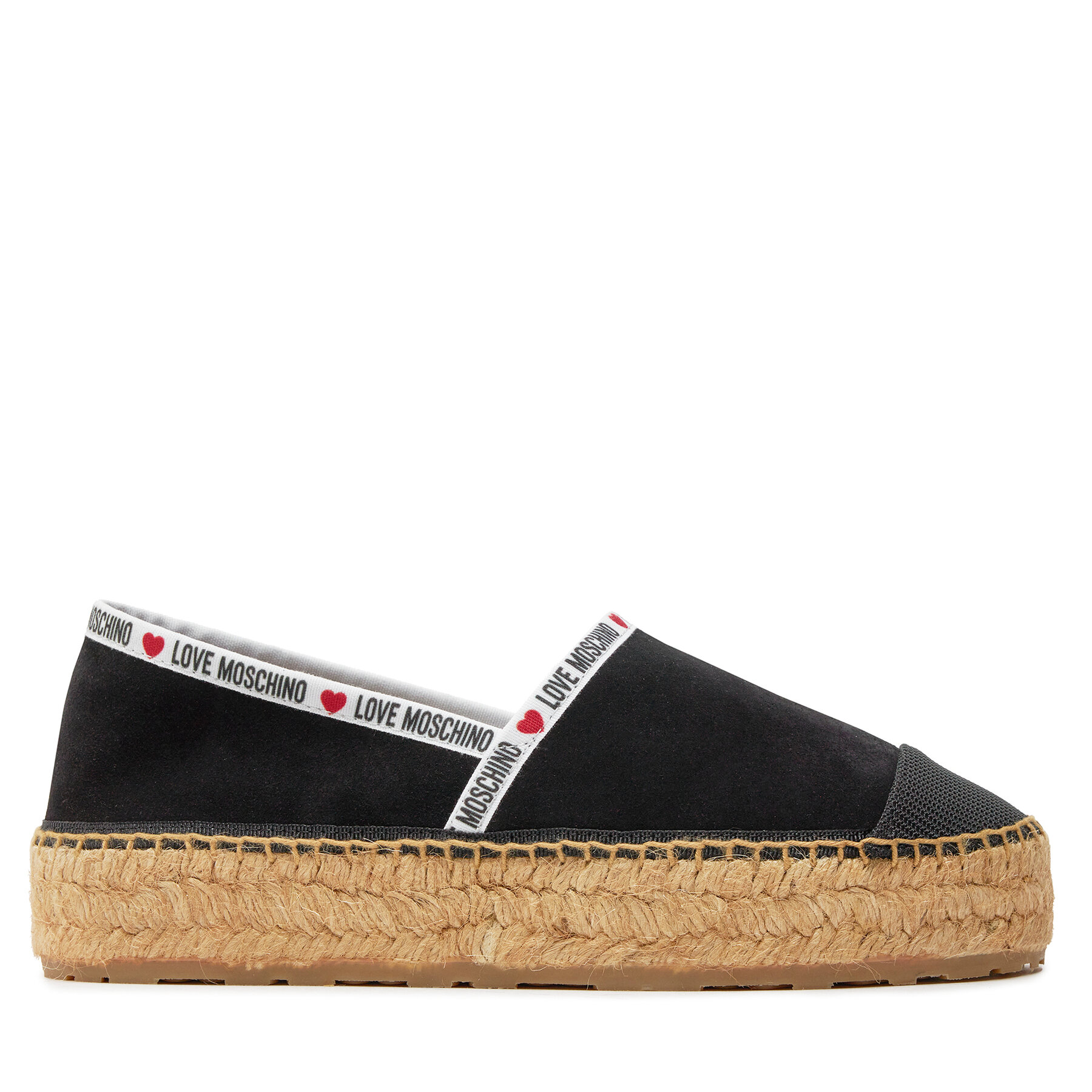 Dámske Espadrilky LOVE MOSCHINO, Rozmer: 37, Čierna, JA10553G0IIG0000