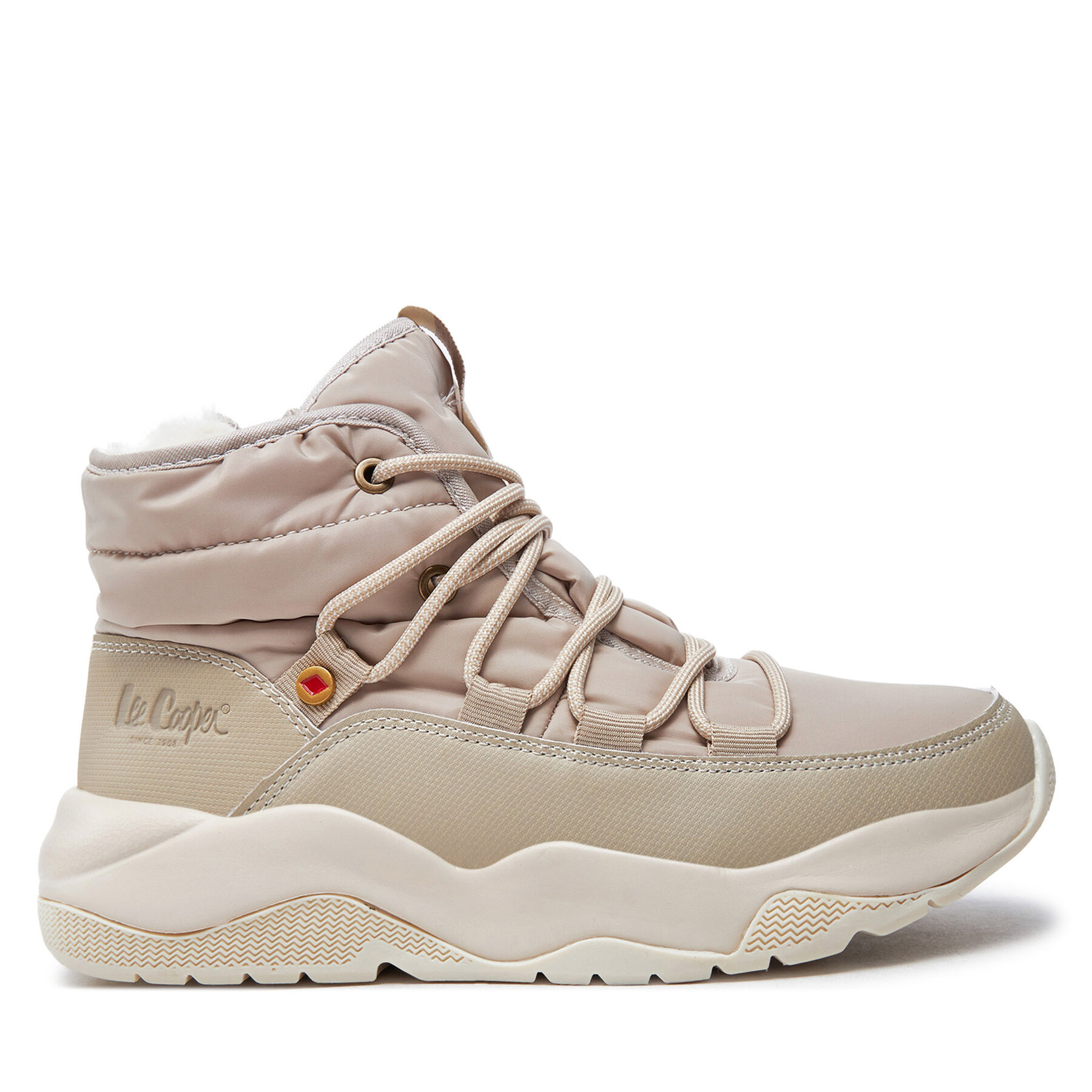 Damen Stiefeletten Lee Cooper, Schuhgröße 38, Beige, LCJ-24-03-3065LA