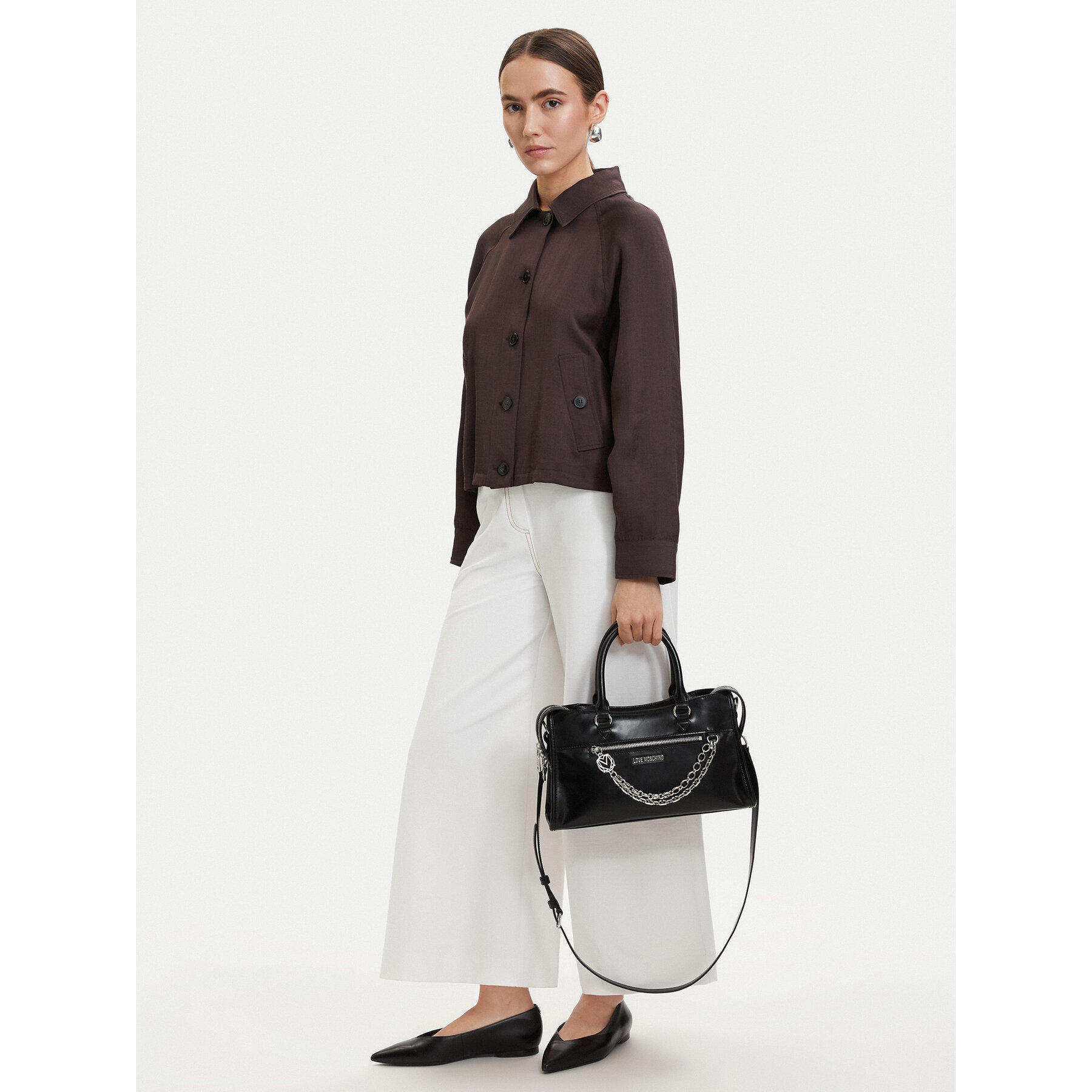 Torbica LOVE MOSCHINO JC4277PP0OK1100A Crna