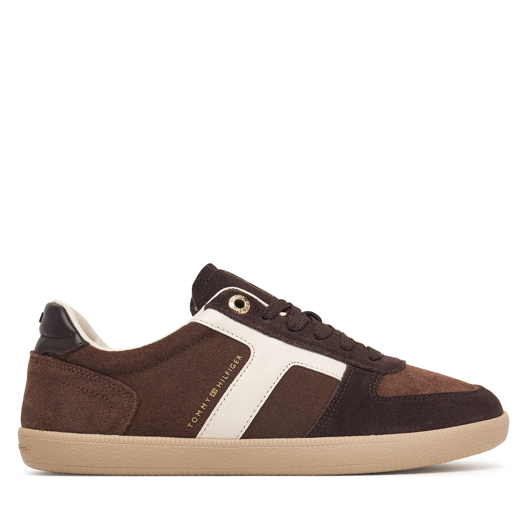 Superge Tommy Hilfiger Th Tribeca Sneaker Suede FW0FW09596 Rjava