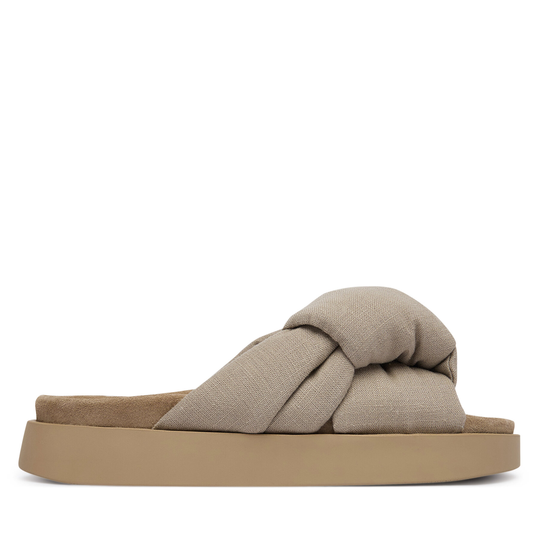 Ciabatte Inuikii Oversized Linen Knot 1004.003.0171.250 Beige