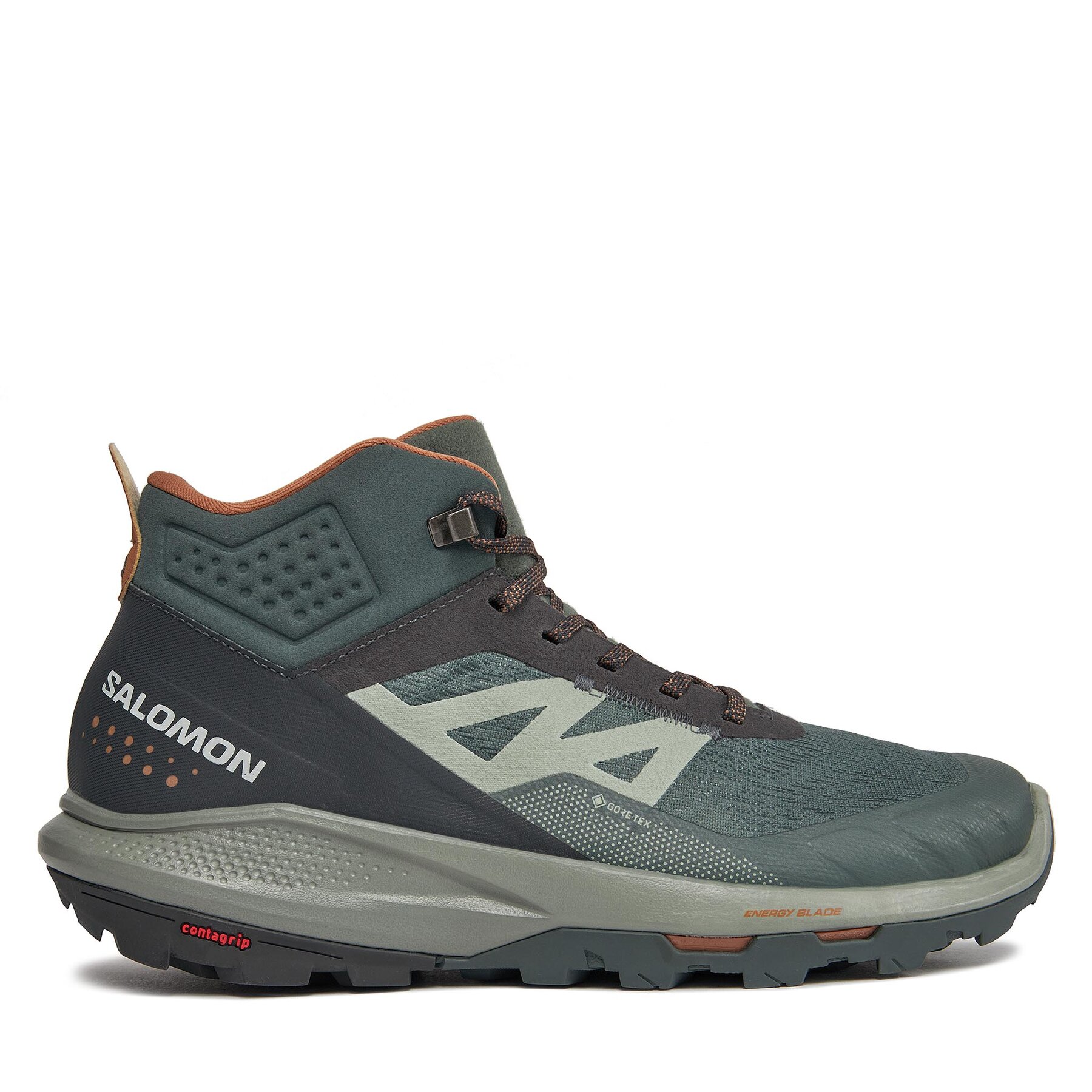 Pārgājienu apavi Salomon Outpulse Mid GORE-TEX L47297600 Zaļš
