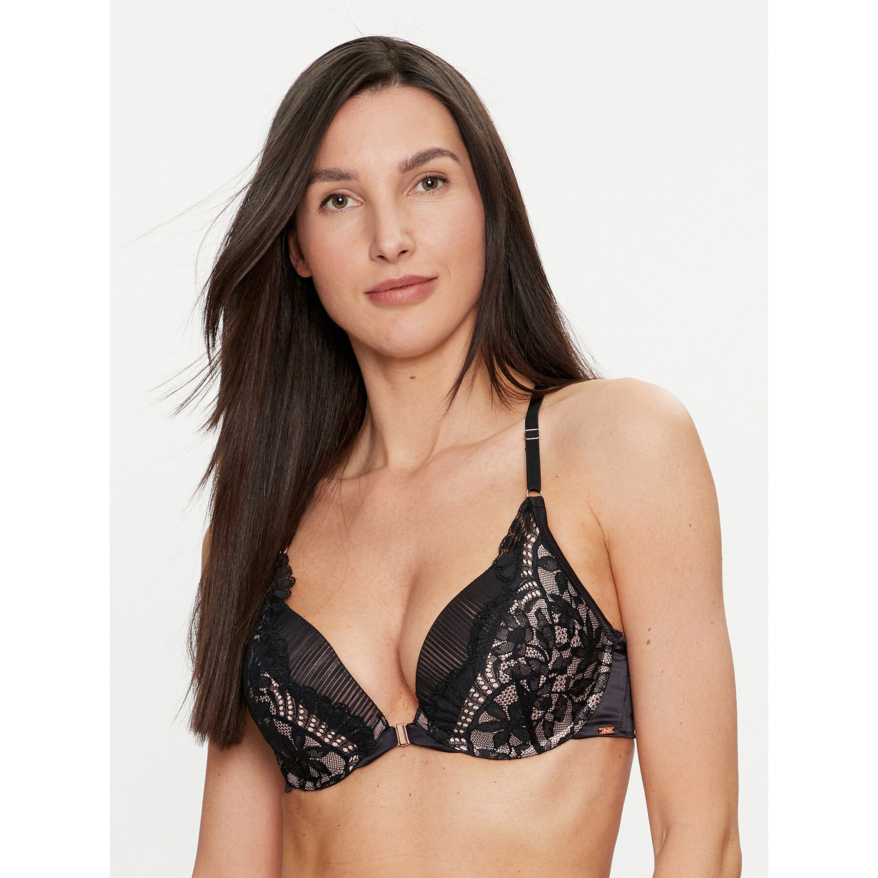 Hunkemöller Hunkemöller Σουτιέν Push-up Antonia 204542 Μαύρο