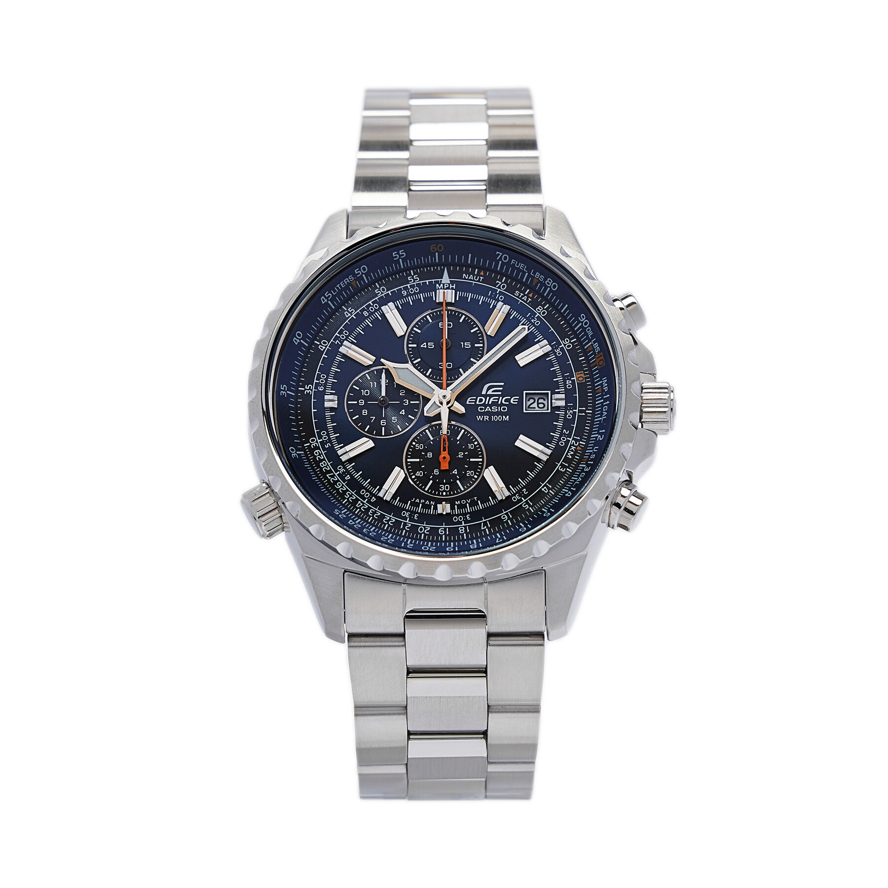 Ročna ura Casio Edifice EF-527D-2AVUEF Srebrna