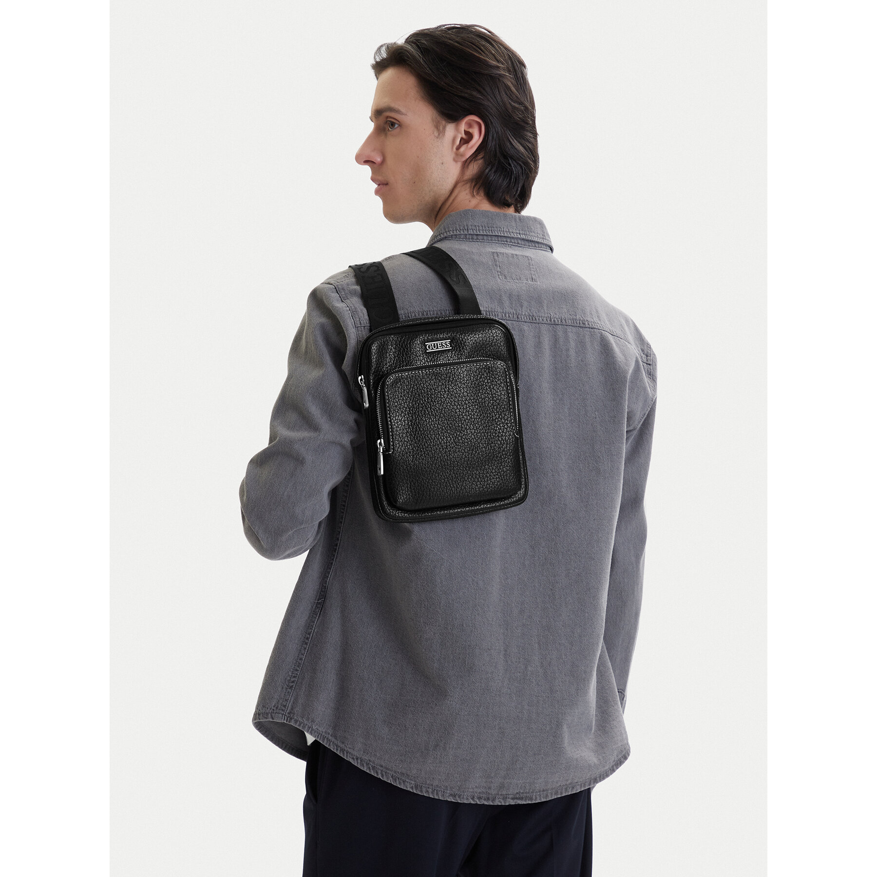 Τσαντάκι Guess HMBOGS P6223 Μαύρο