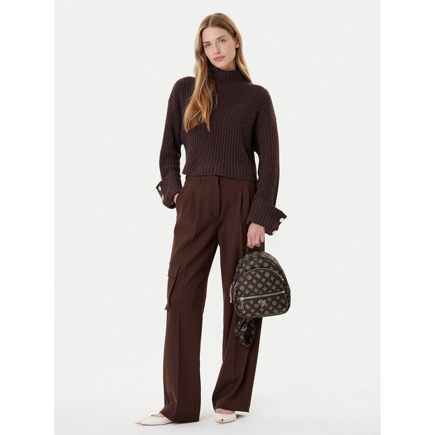 Hátizsák Guess Manhattan II HWPG71 18320 Barna