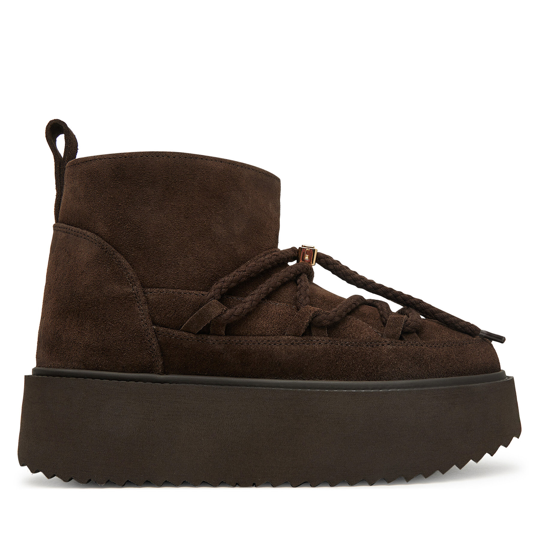 Snehule Inuikii Classic Low Platform 1001.006.0012 Tmavo hnedá