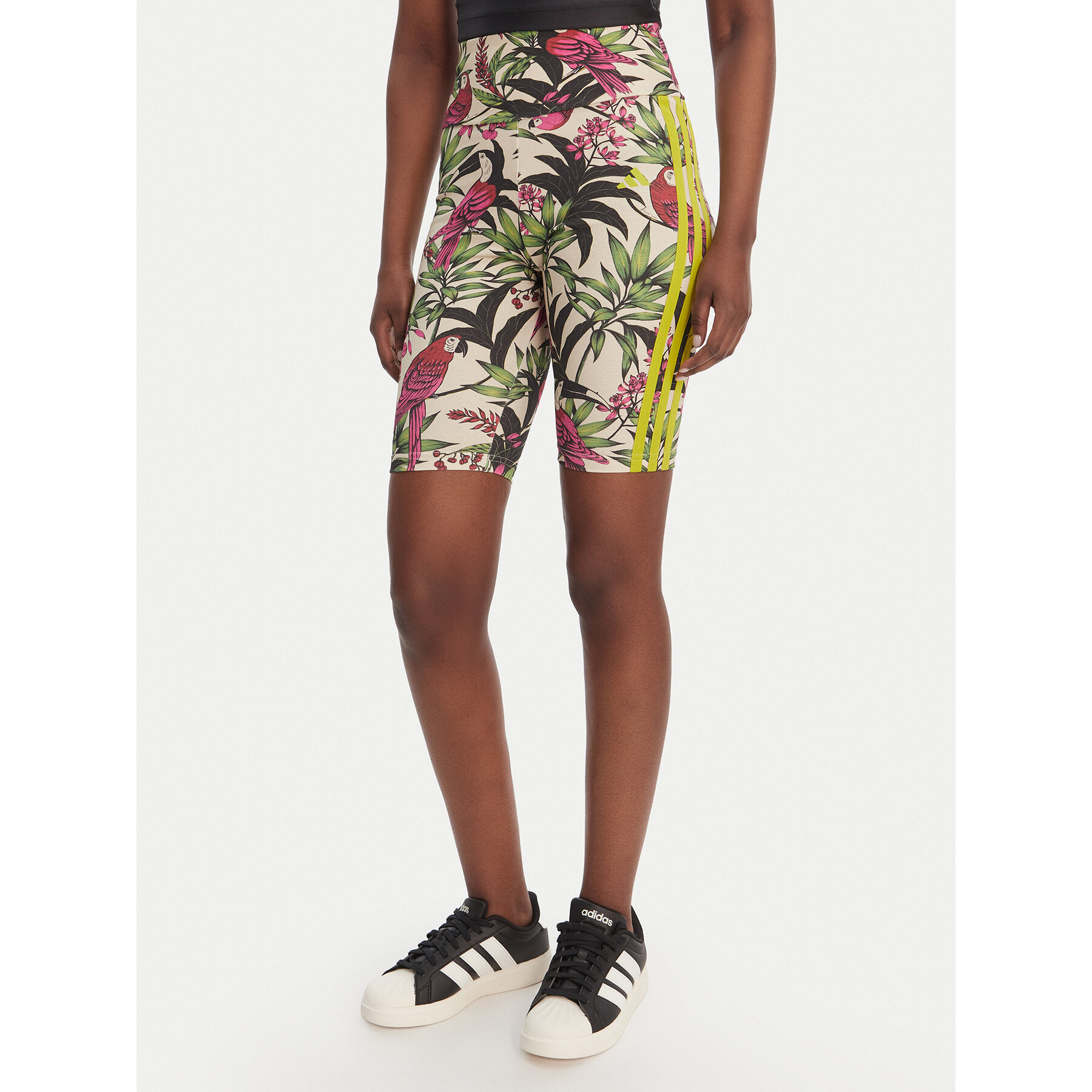 Adidas Bikershorts Farm Rio Bike KD4612 Bunt Slim Fit