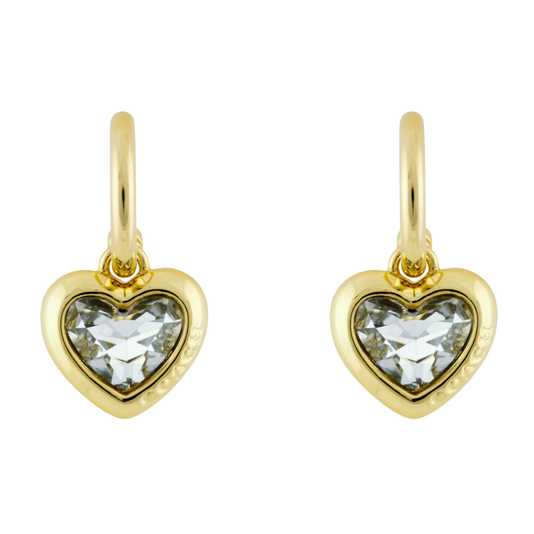 Обици Coach 37422731 Златист