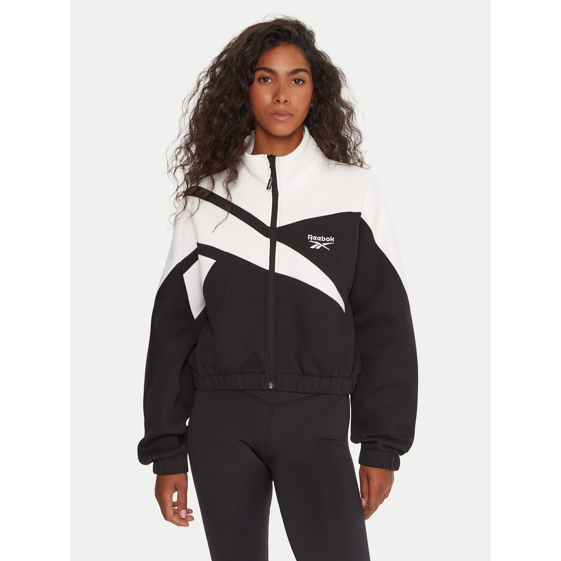 Reebok Sweatshirt RK25139CCW Schwarz Regular Fit