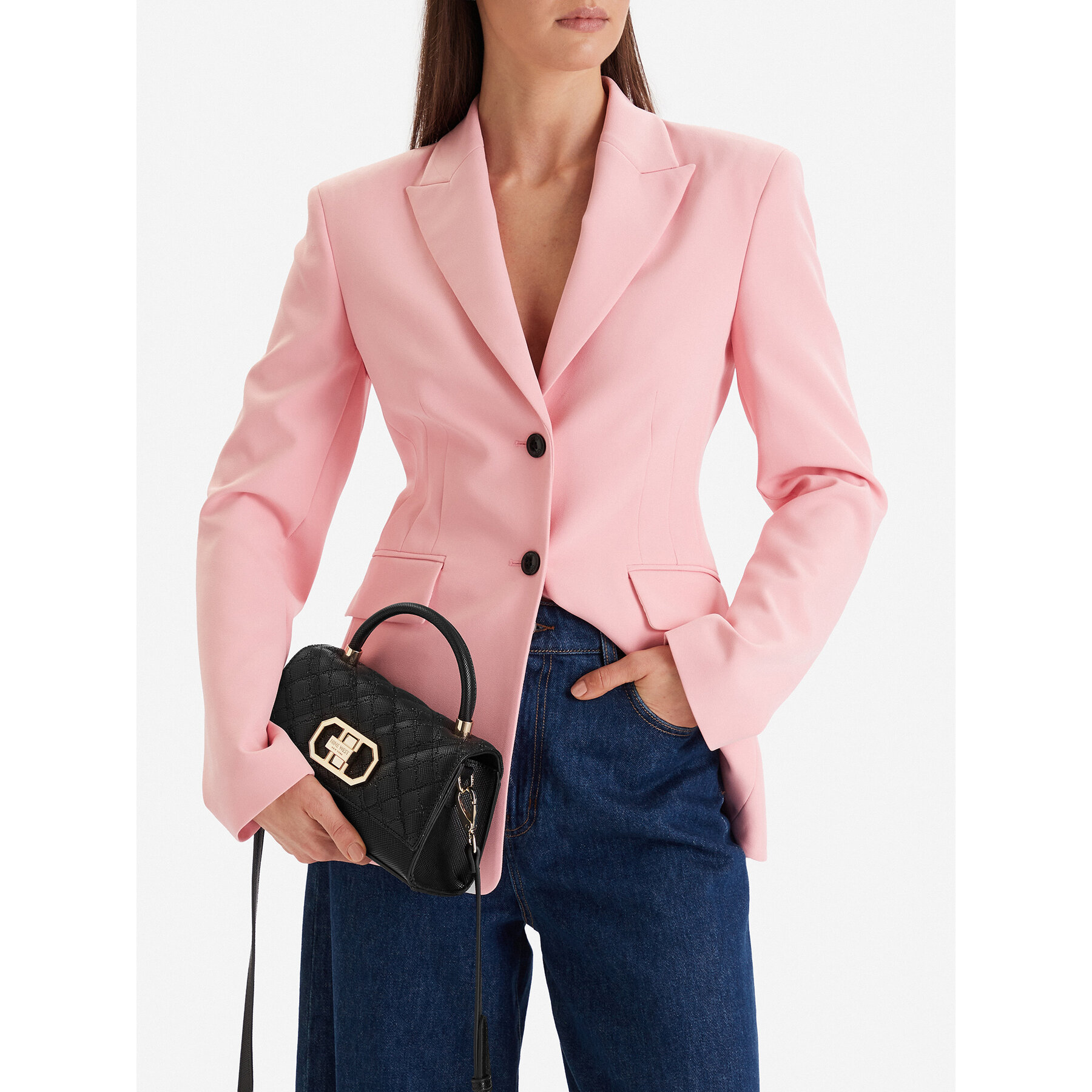 Τσάντα Nine West EO-Lexington Belle-LDA8702 Μαύρο