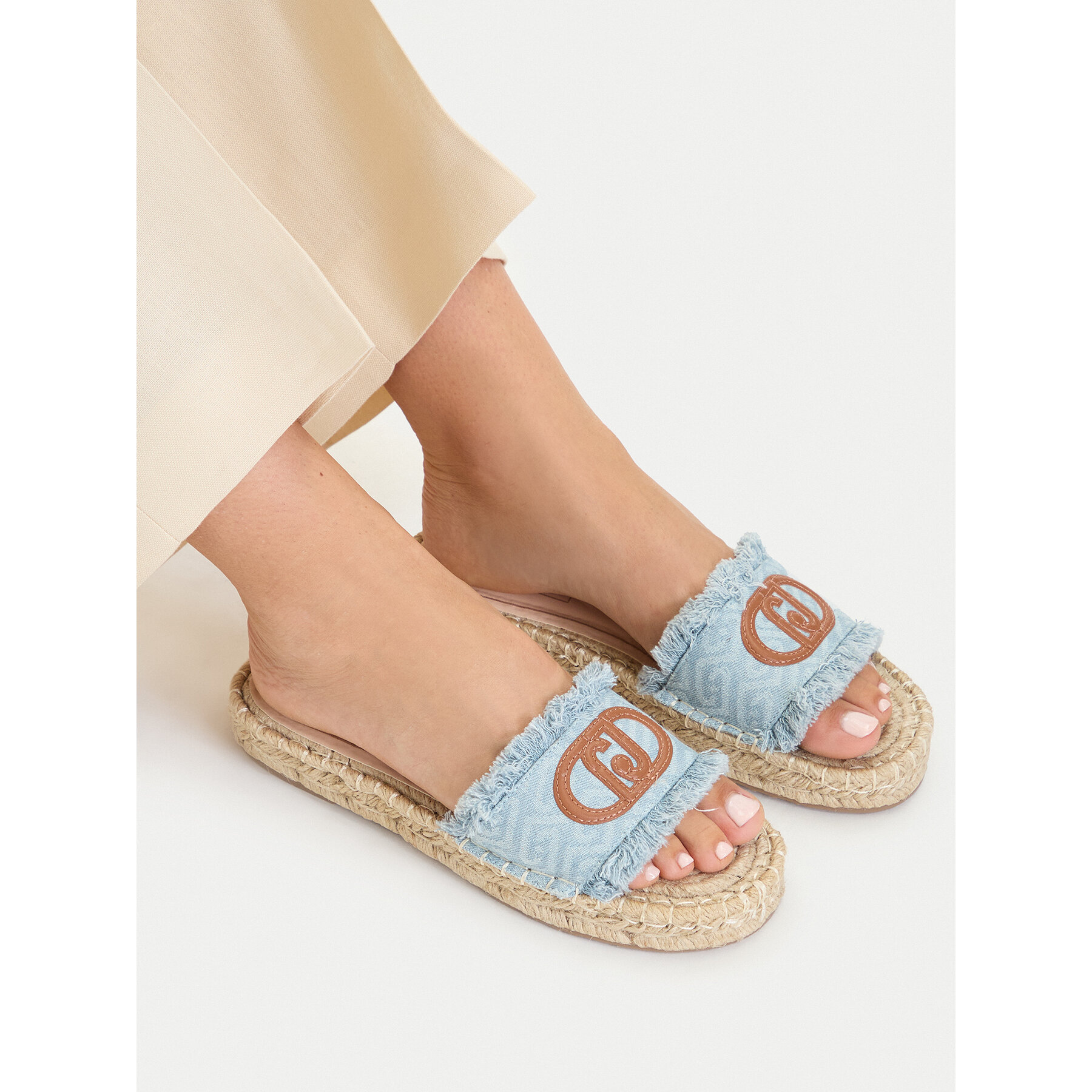 Espadrilky Liu Jo Paros 01 SA6099 TX523 Modrá