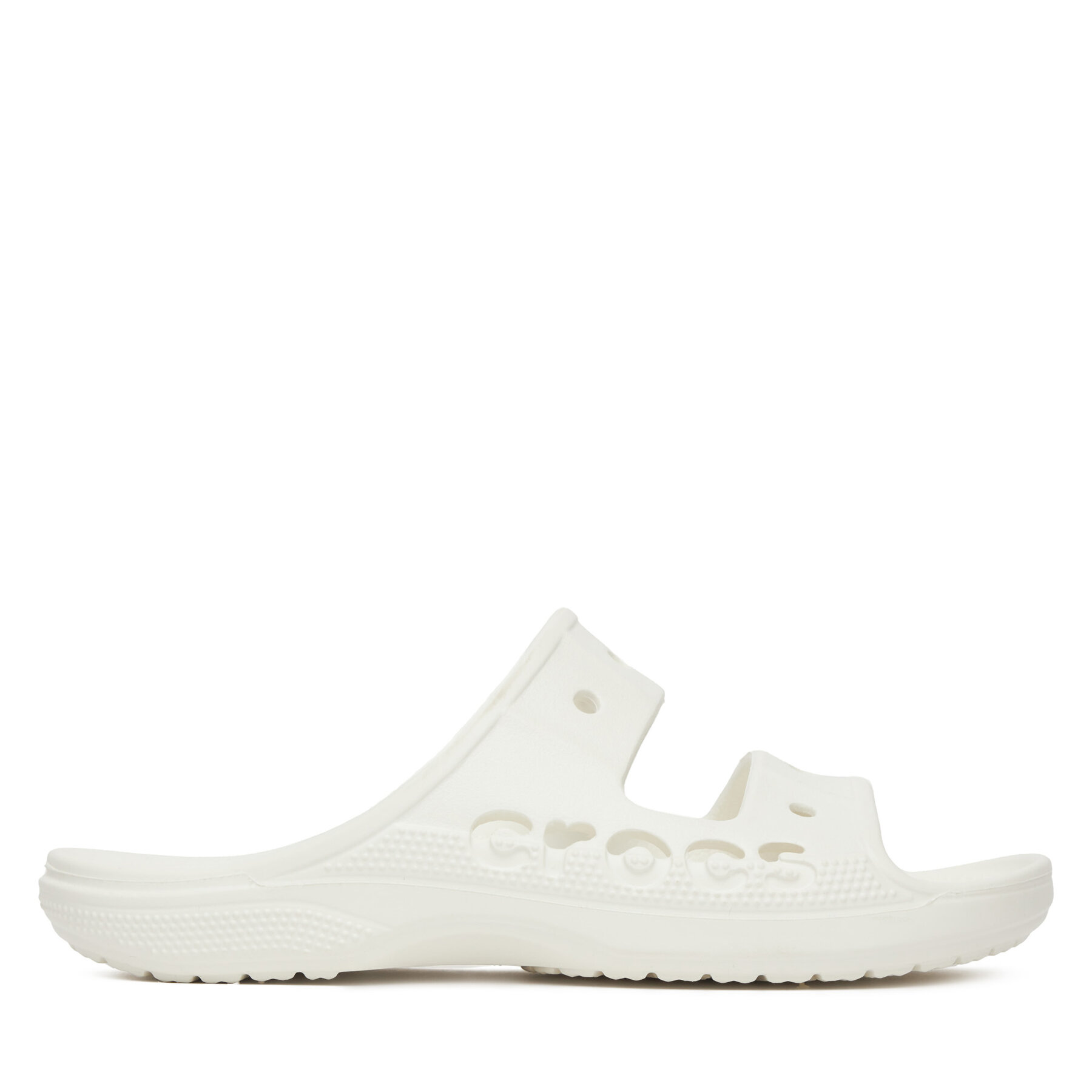 Herren Pantoletten Crocs, Schuhgröße 39_40, Weiß, BAYA SANDAL 207627-100