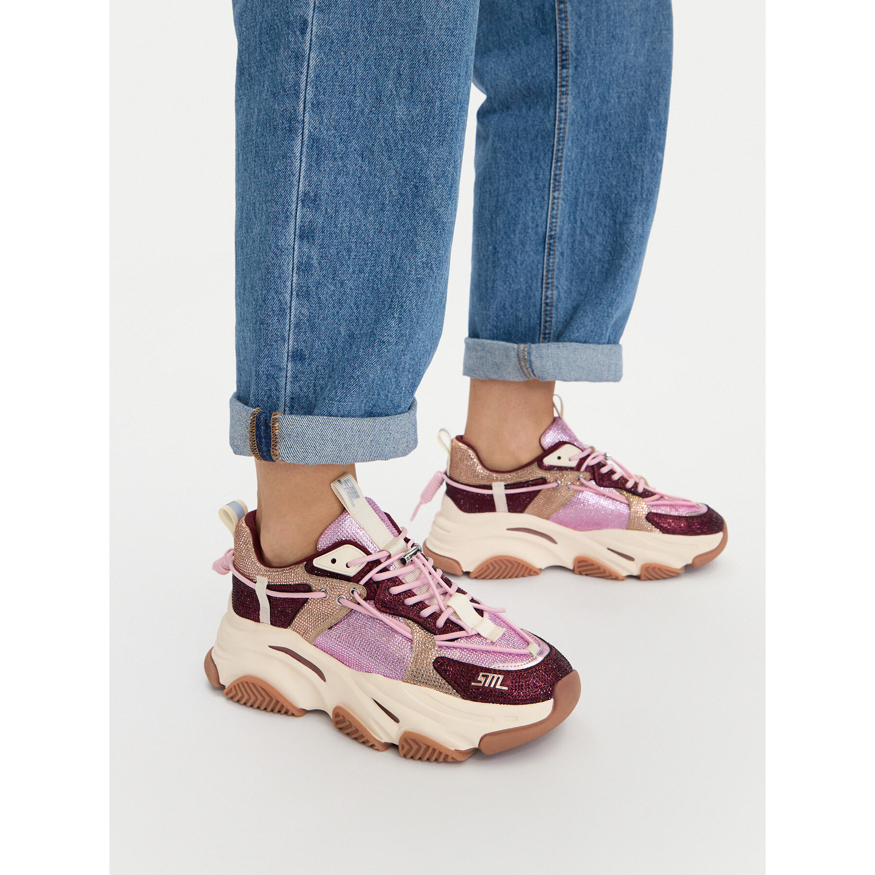 Сникърси Steve Madden Vault 2R 11003549 Бордо
