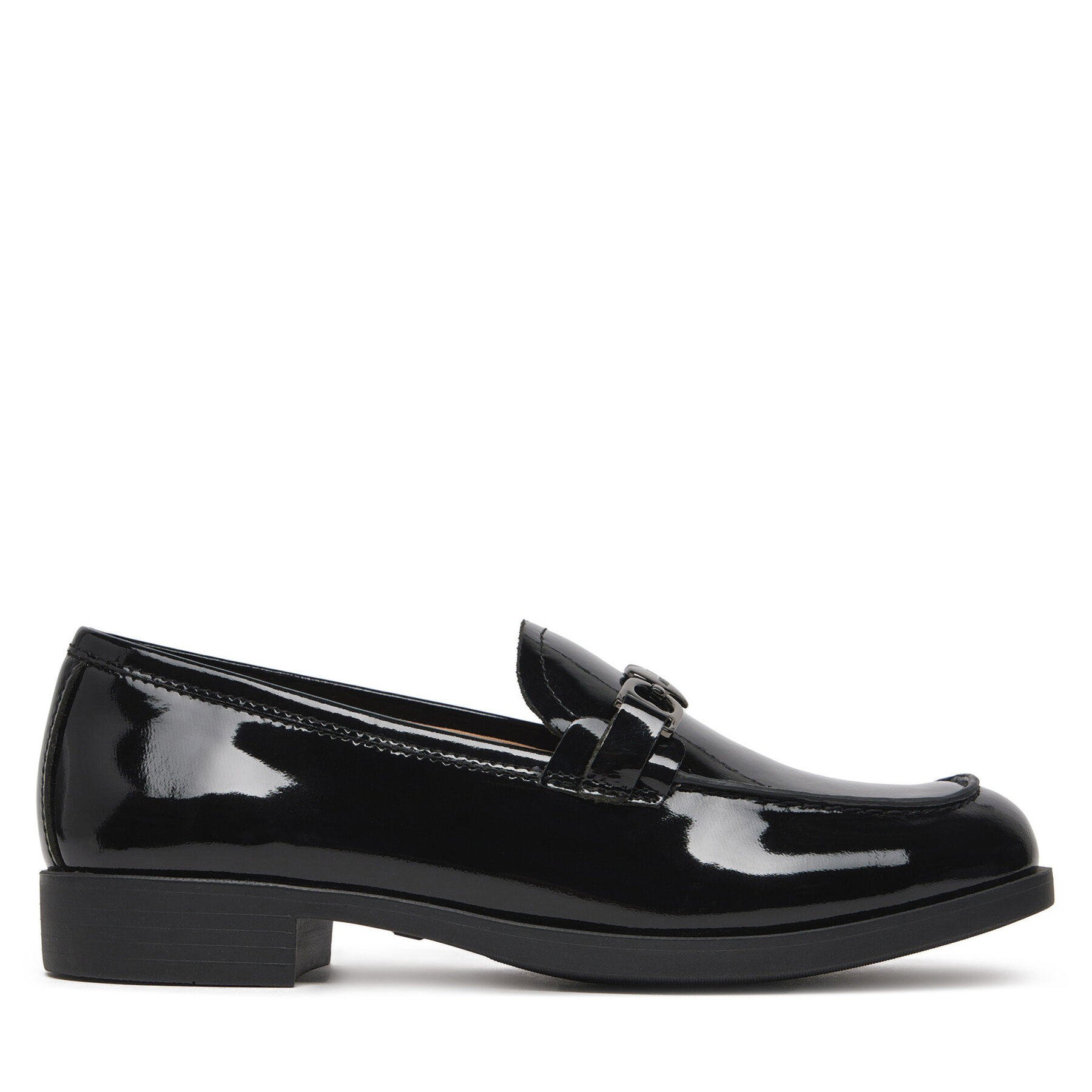Loafers LOVE MOSCHINO JA10012G1MIH000B Negru